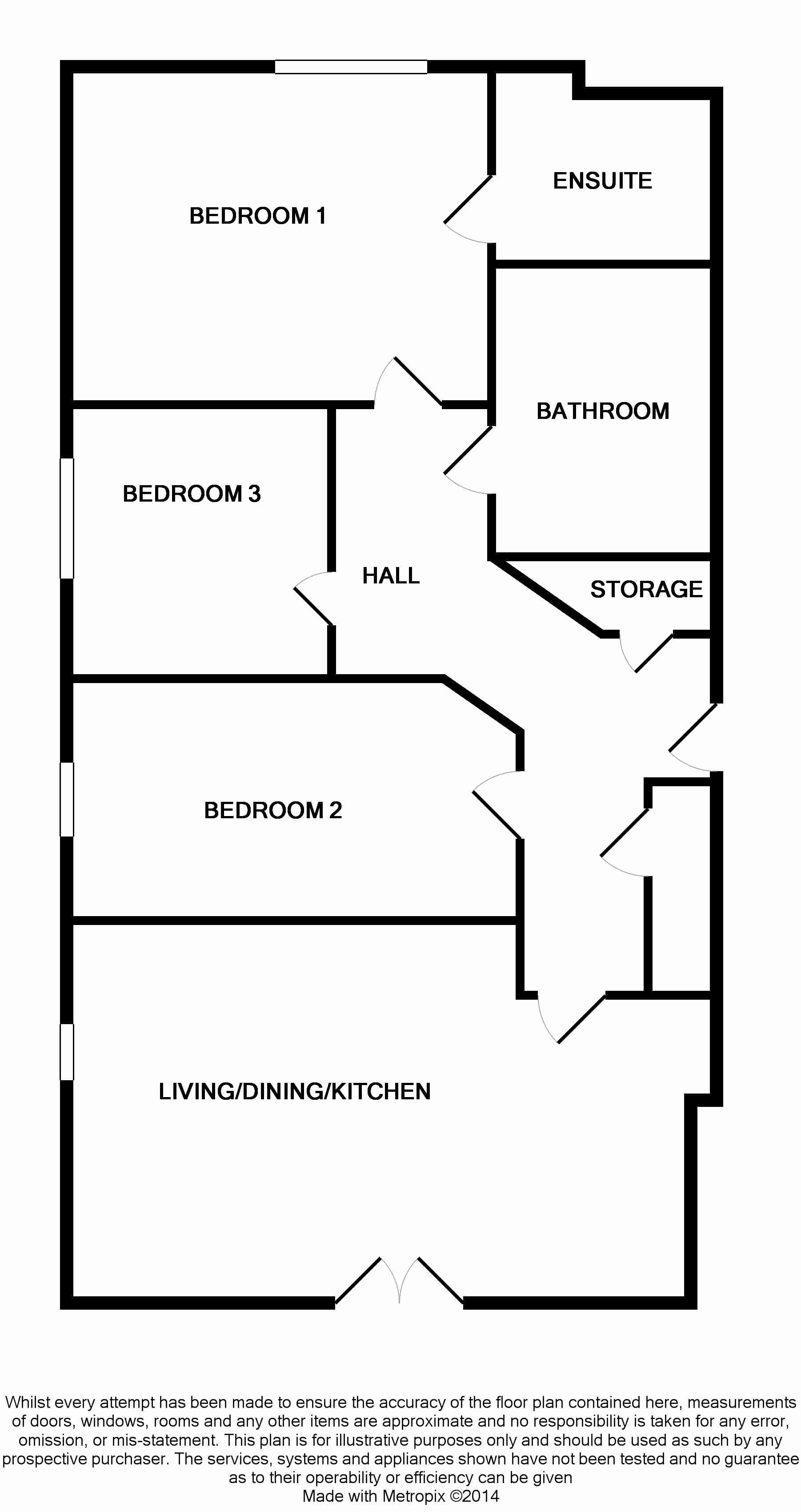 3 Bedrooms Flat to rent in Lincoln House, The Square, Chester CH1