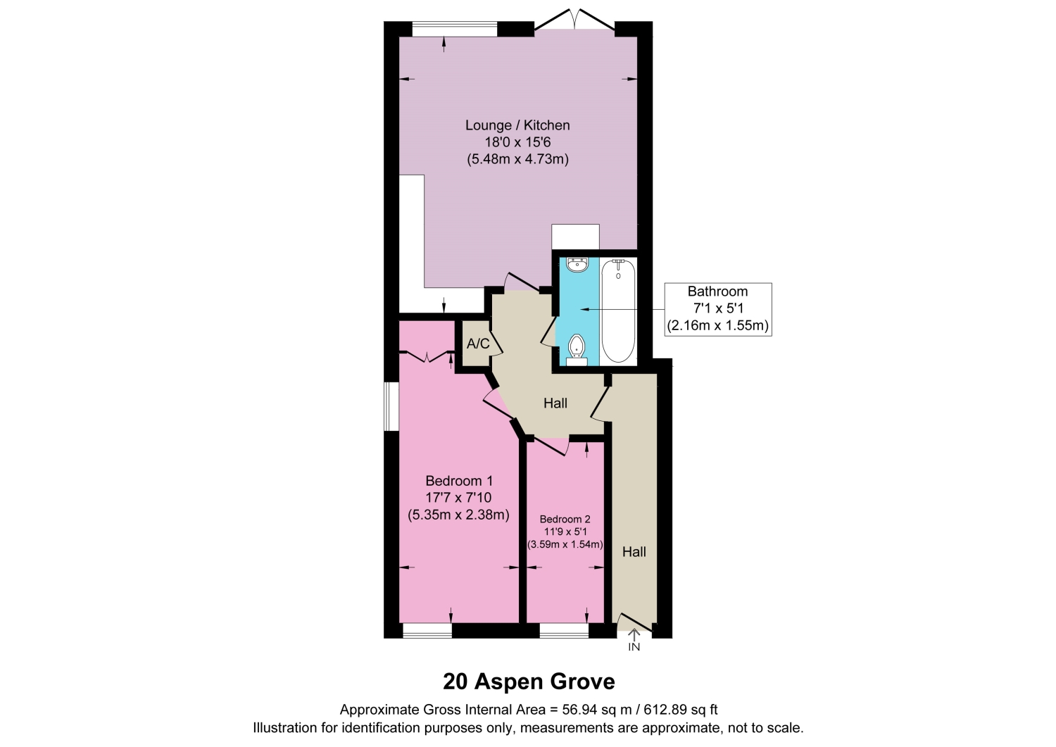 20, Aspen Grove, Barnstaple floorplan