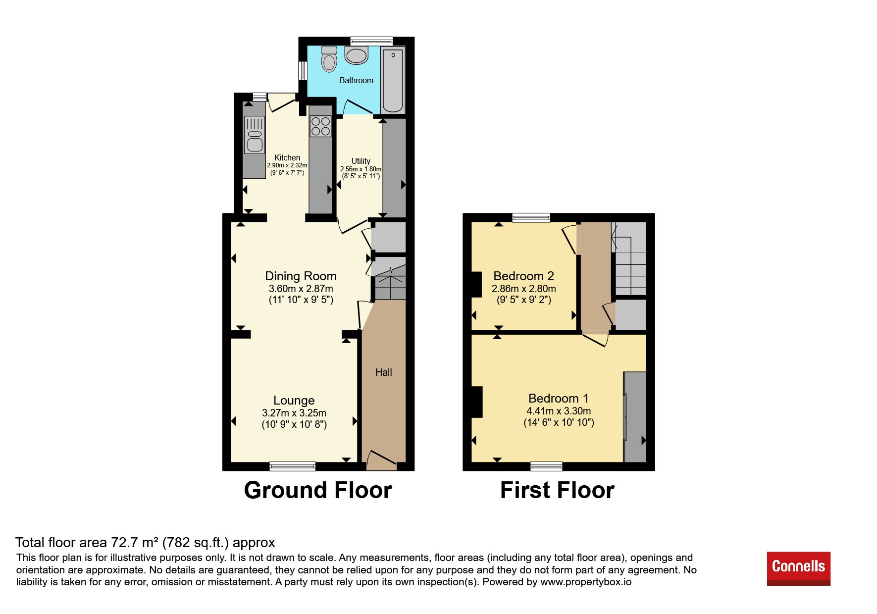 51, Portman Street, Taunton floorplan