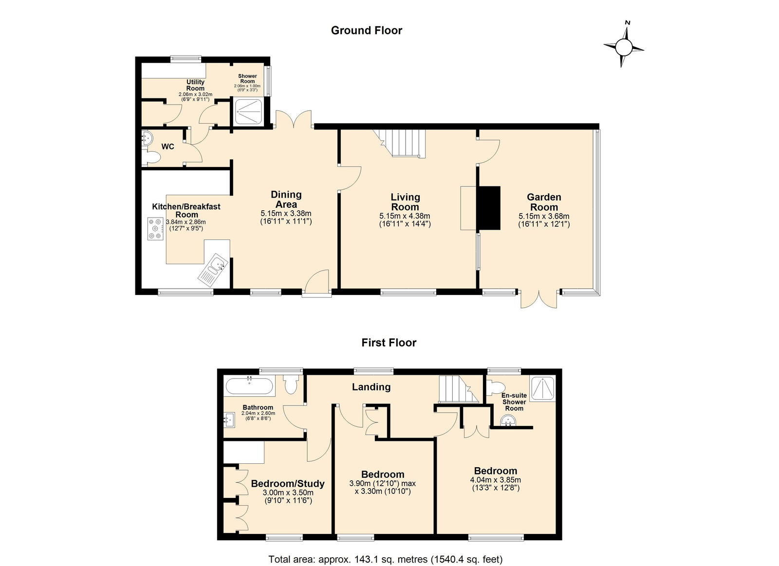 Polly Drapers Cottage, Ross-on-Wye floorplan