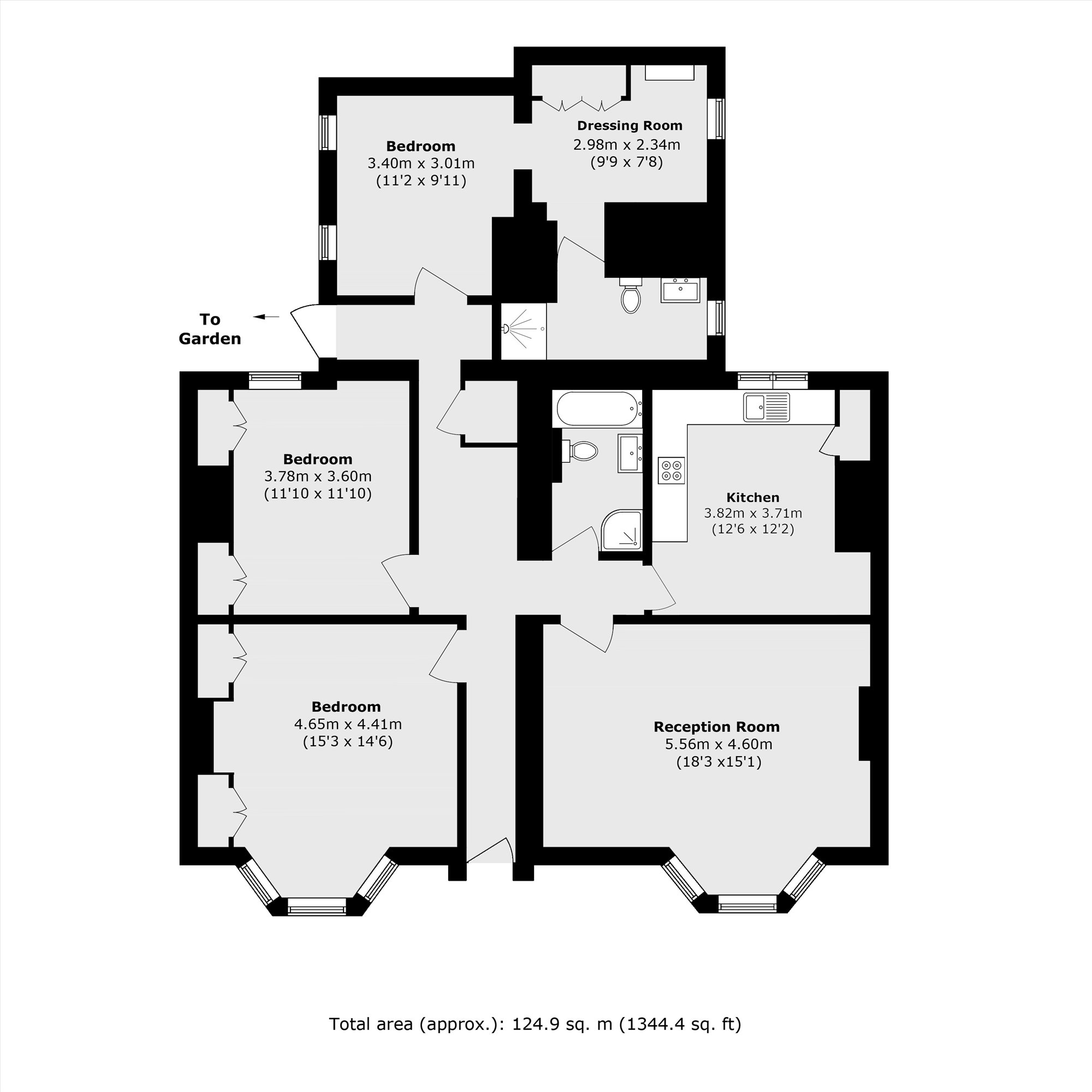 75A, Ramsden Road, London floorplan
