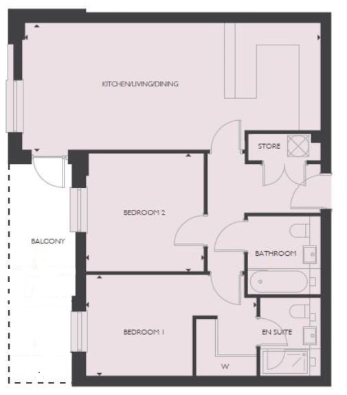 2 Bedrooms Flat to rent in Queenshurst Square, Kingston Upon Thames KT2