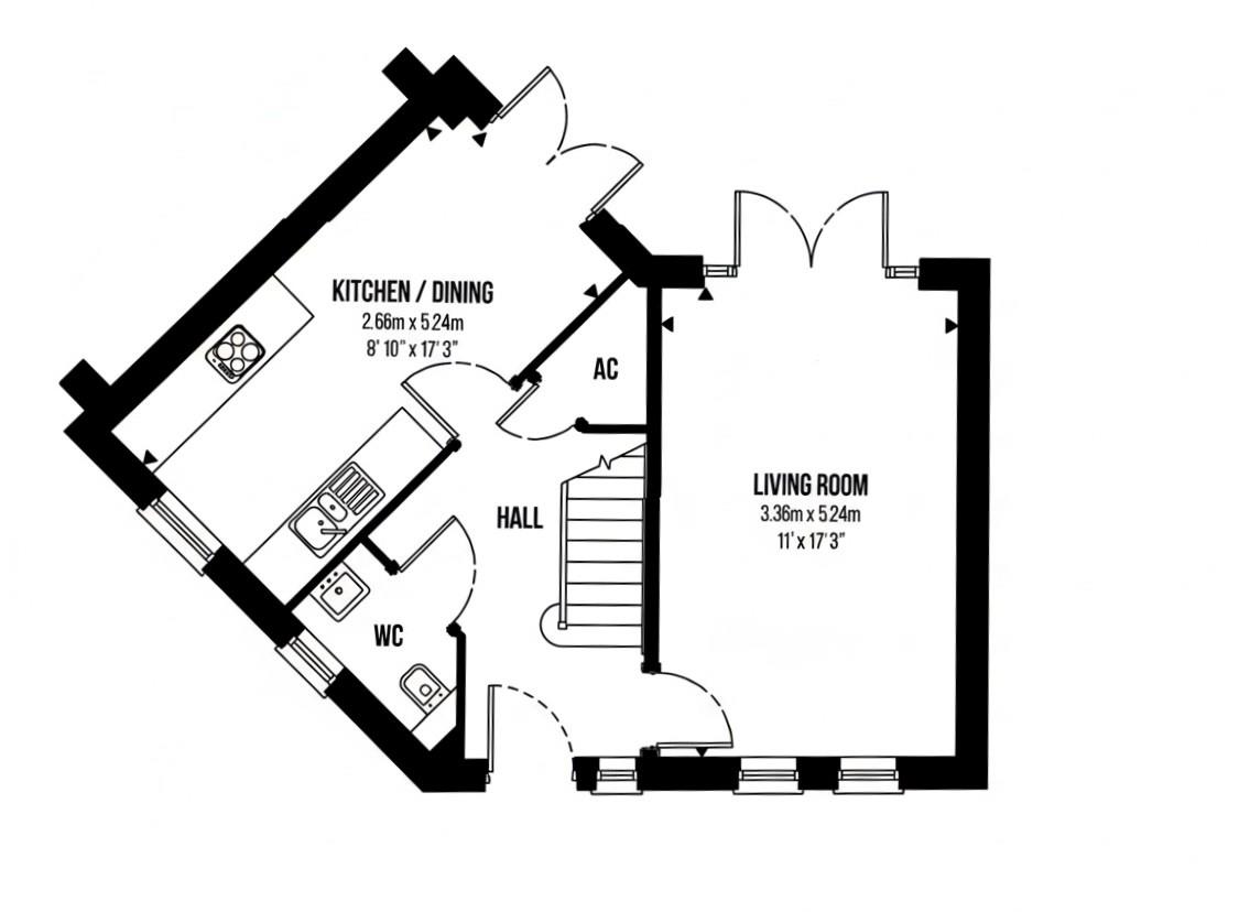 9, Thrup Way, Northampton floorplan