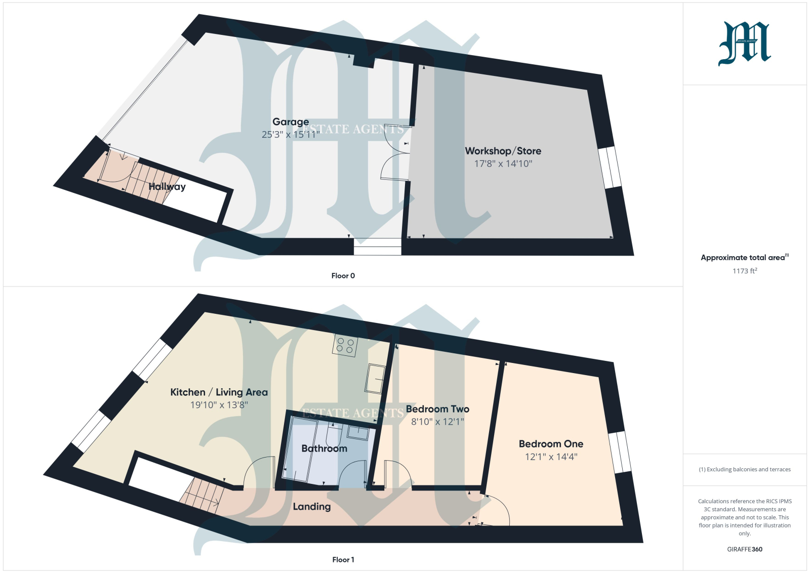 The Netloft, Chywoone Hill, Penzance floorplan