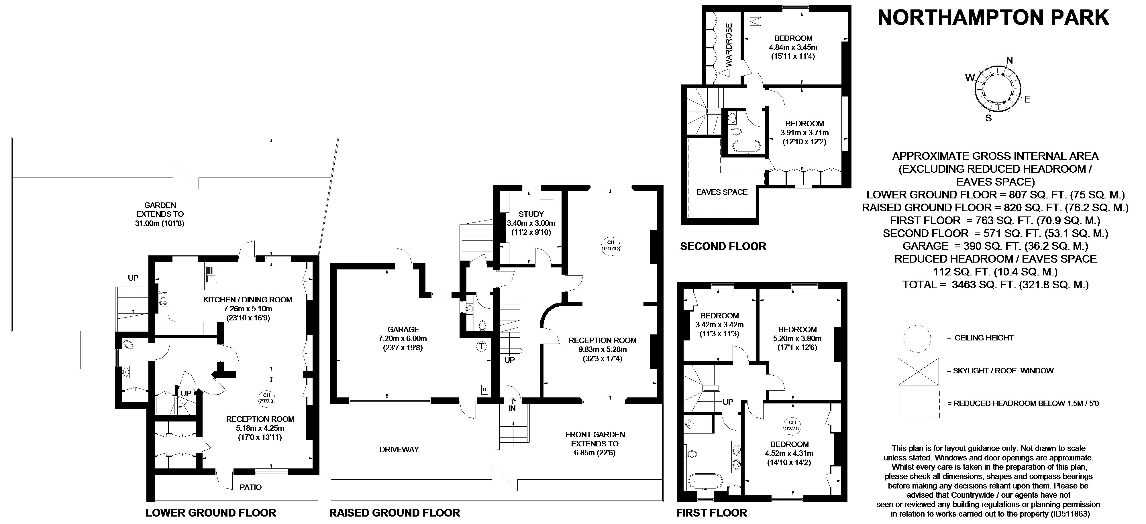 5 Bedrooms Flat to rent in Northampton Park, London N1