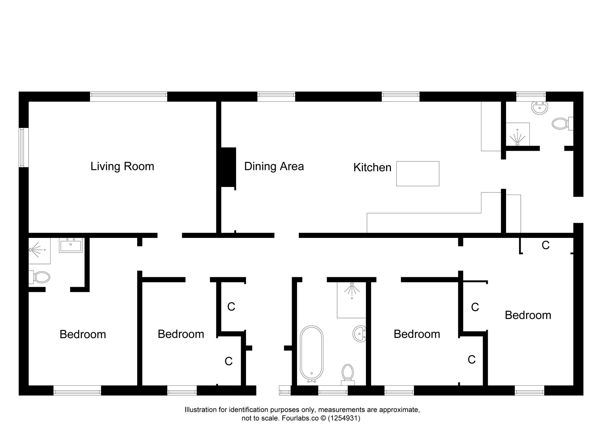 1, Penifiler, Portree, Isle of Skye, IV51 9NF floorplan