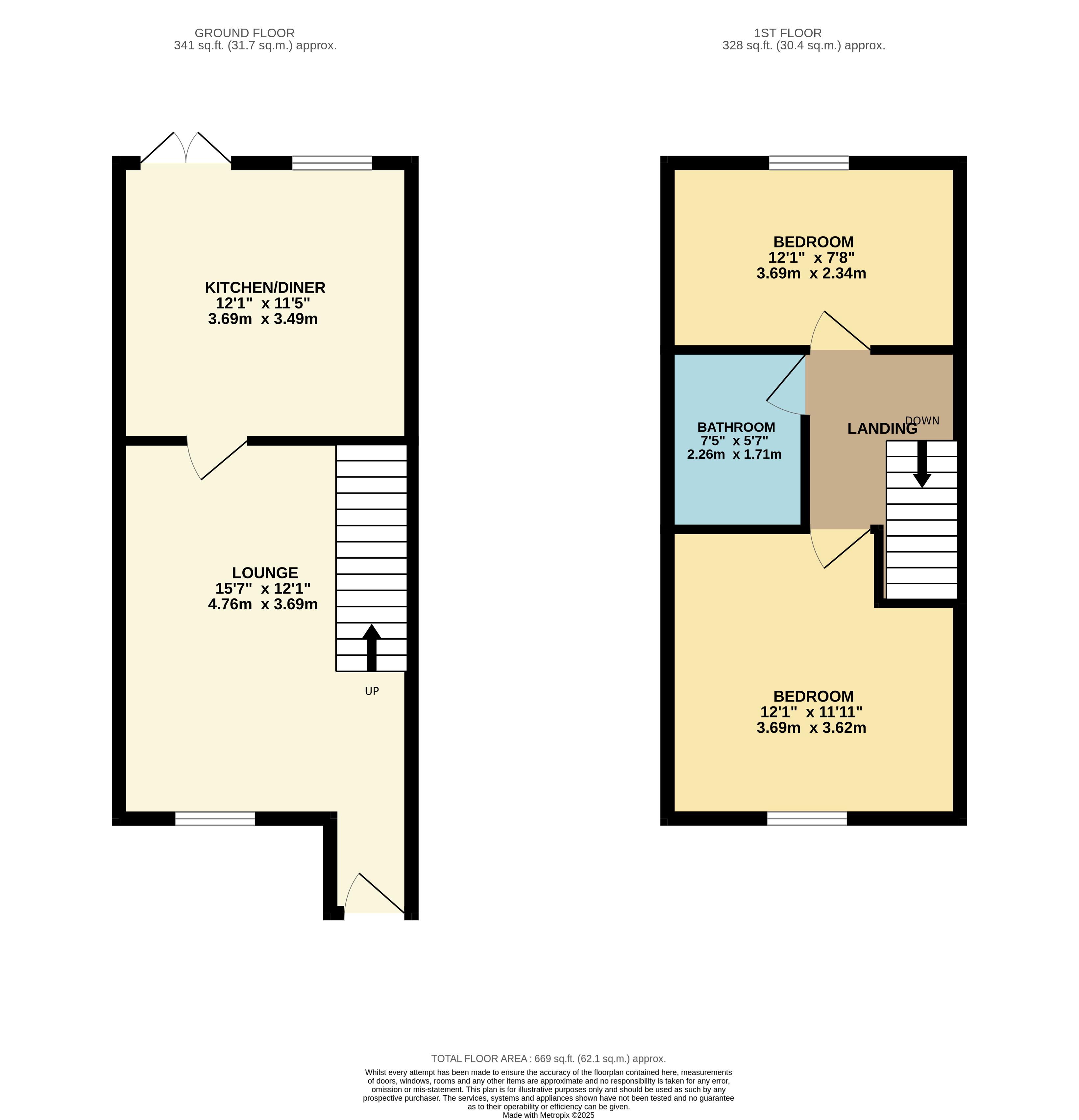 202, Longfield Lane, Waltham Cross floorplan