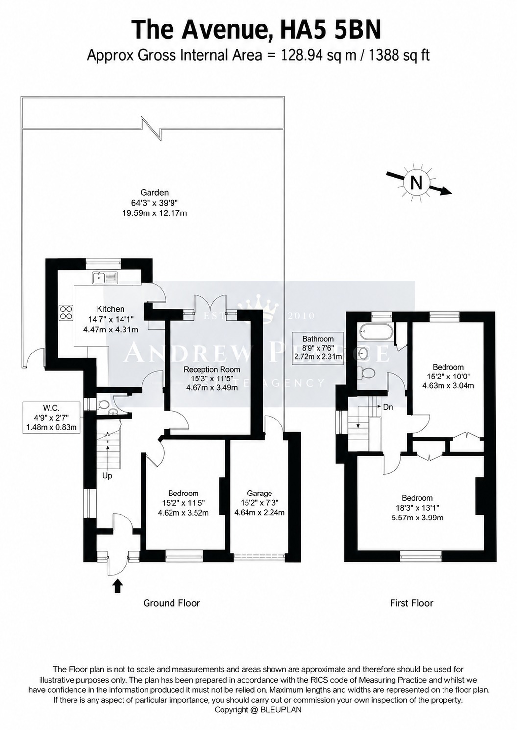 Alpha, The Avenue, Middlesex floorplan