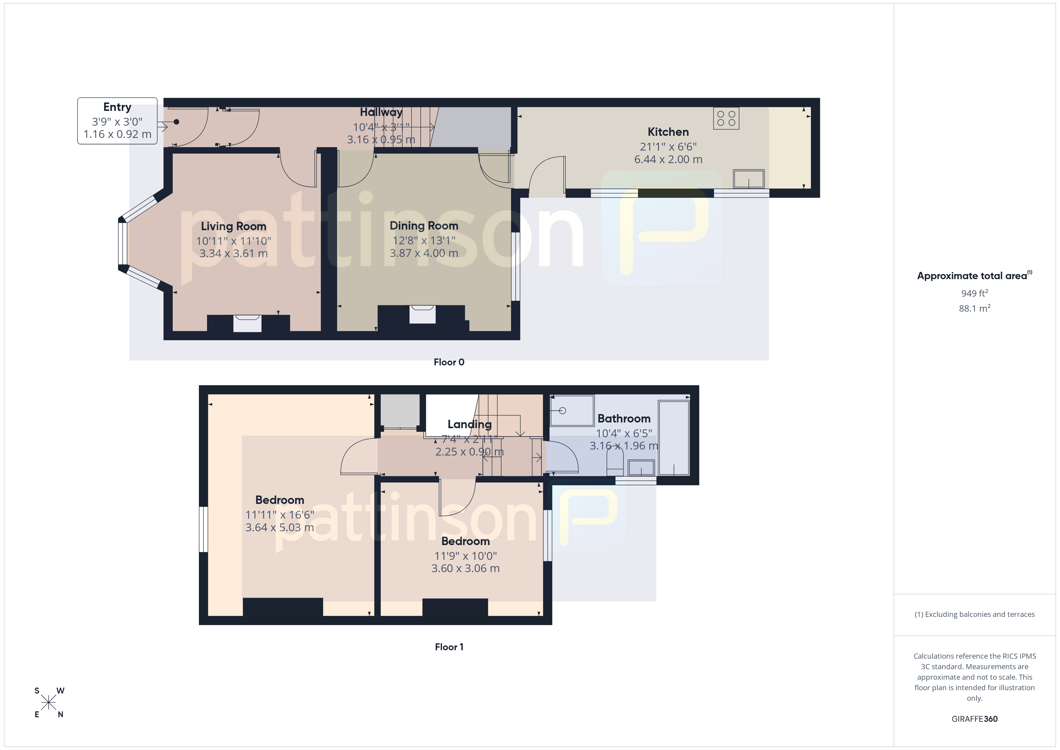 3, Poplar Grove, Stanley floorplan