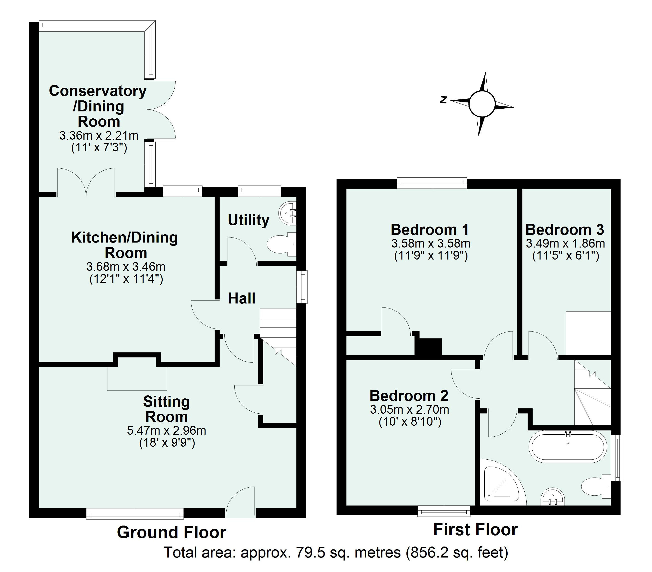 Haymans Close, Cullompton, Devon EX15, 3 bedroom semidetached house