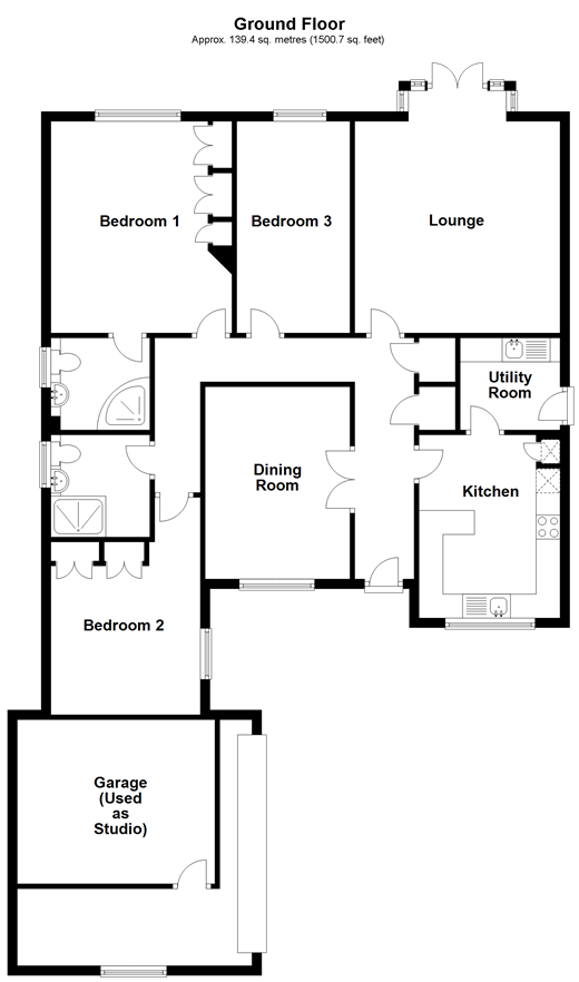 3 Bedrooms Detached bungalow for sale in Wooldridge Walk, Climping, Littlehampton, West Sussex BN17