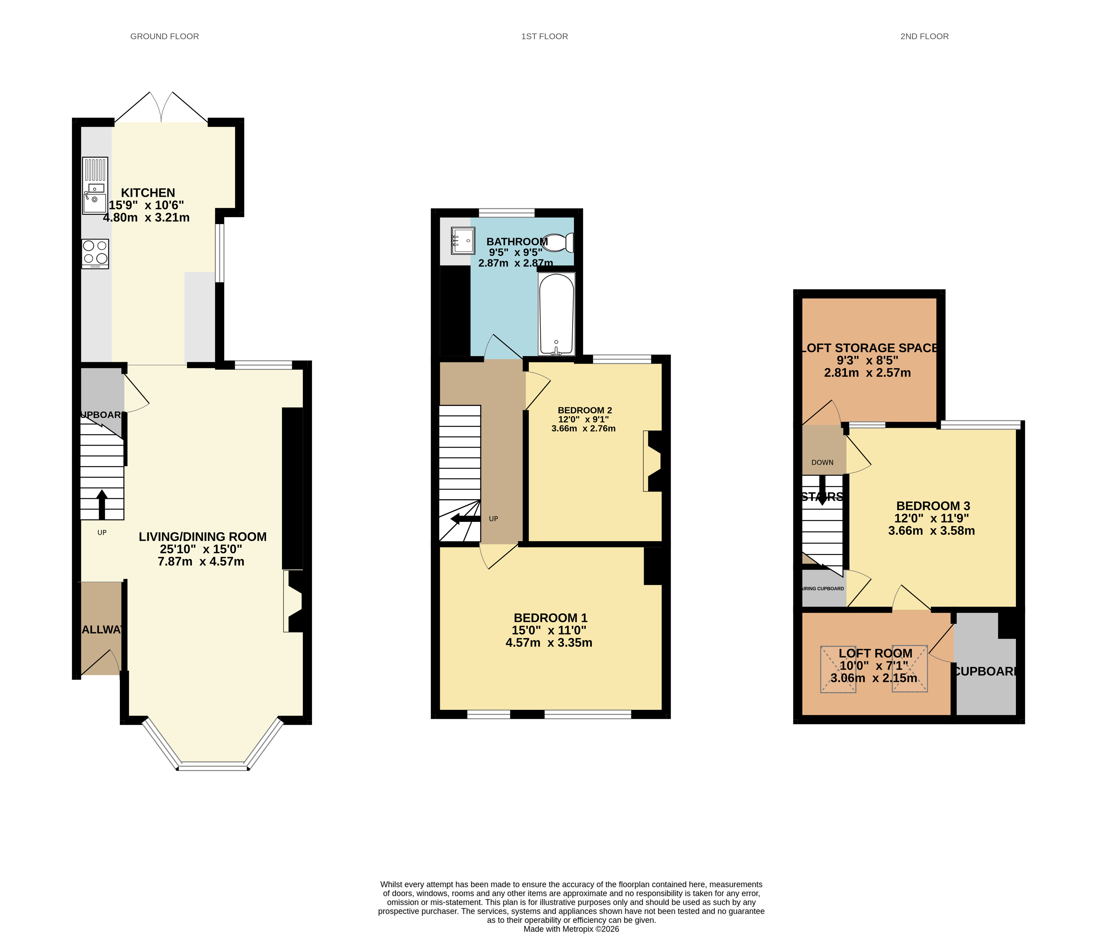 6, Wycke Lane, Maldon floorplan