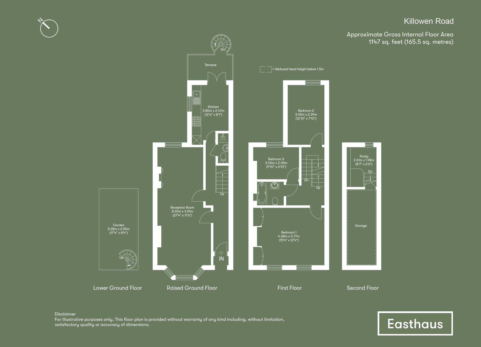 16, Killowen Road, London floorplan