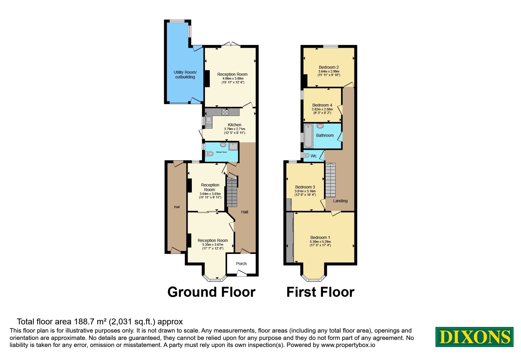298, Wolverhampton Road West, West Midlands floorplan