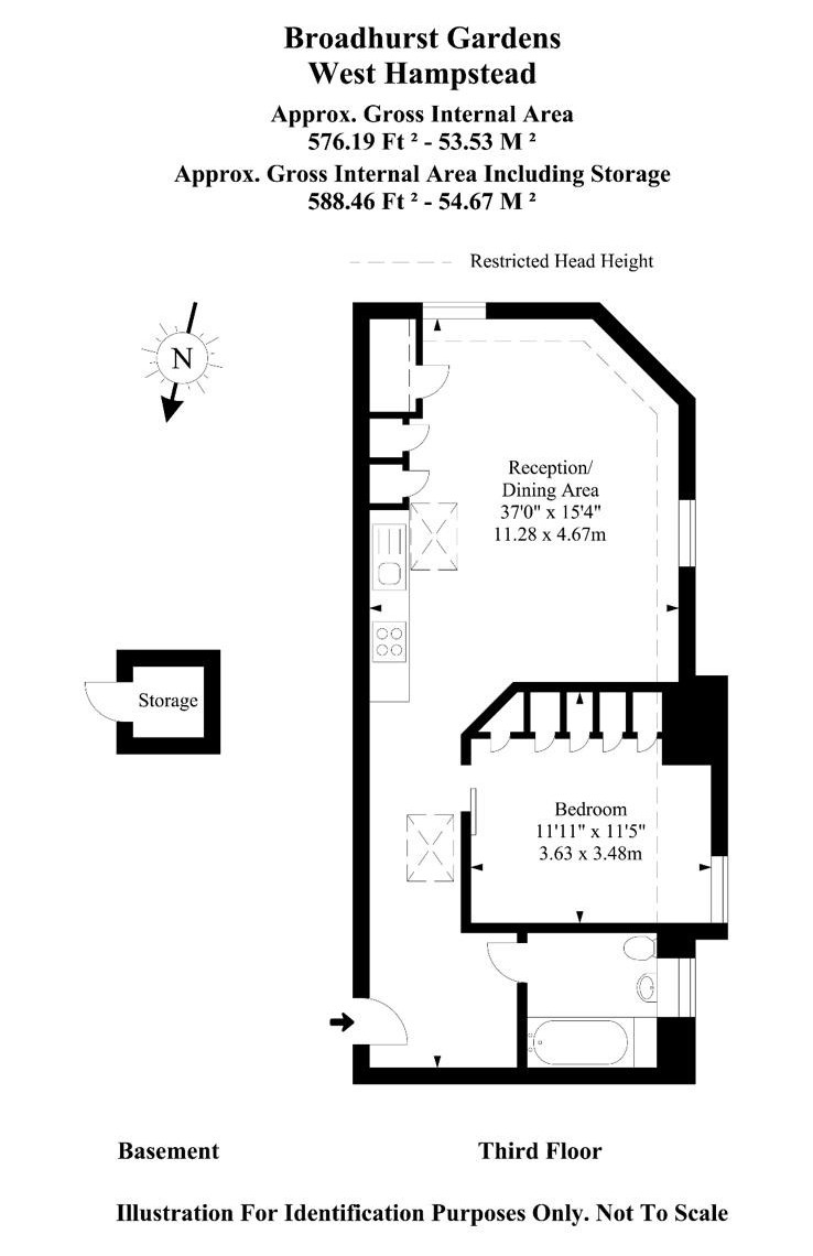 Broadhurst Gardens, London floorplan