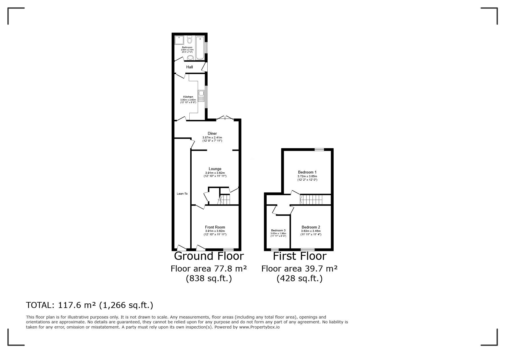 73, Lake Street, Dudley floorplan