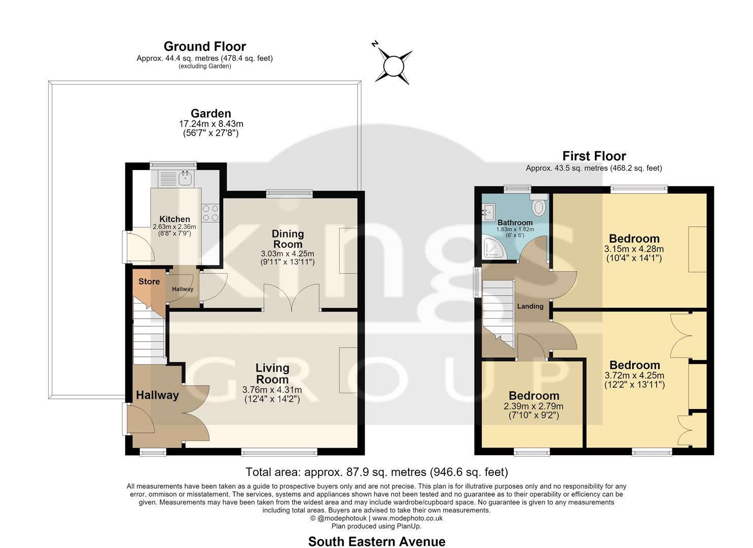 8, South Eastern Avenue, Edmonton floorplan