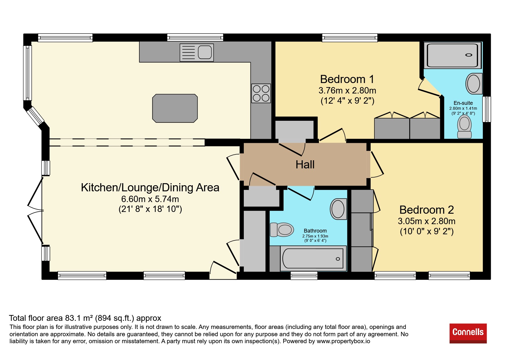 Plot 6, Elizabeth Park, The Alderney, Crick Road, Rugby floorplan