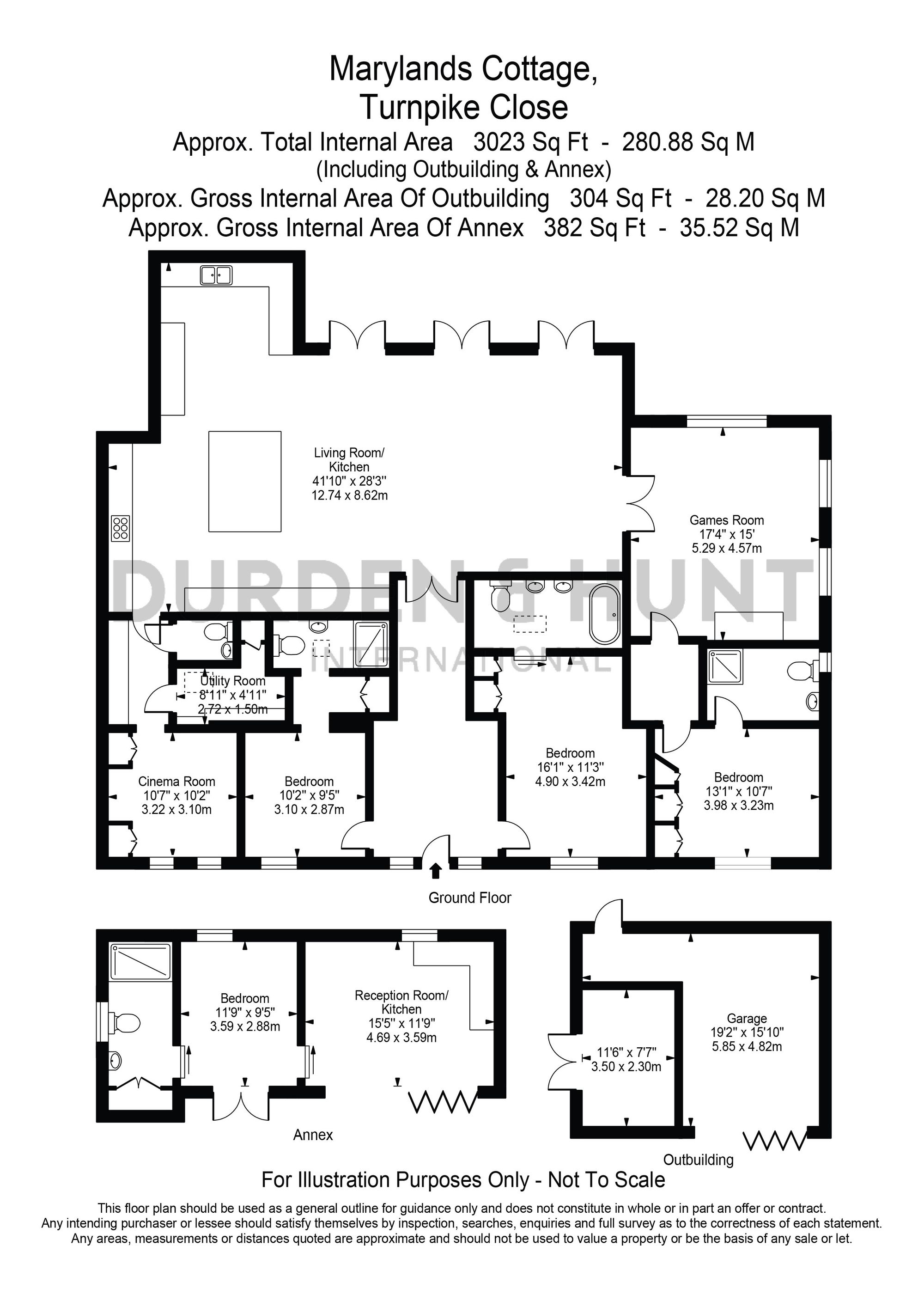 Marylands Cottage Turnpike Close, Colchester floorplan