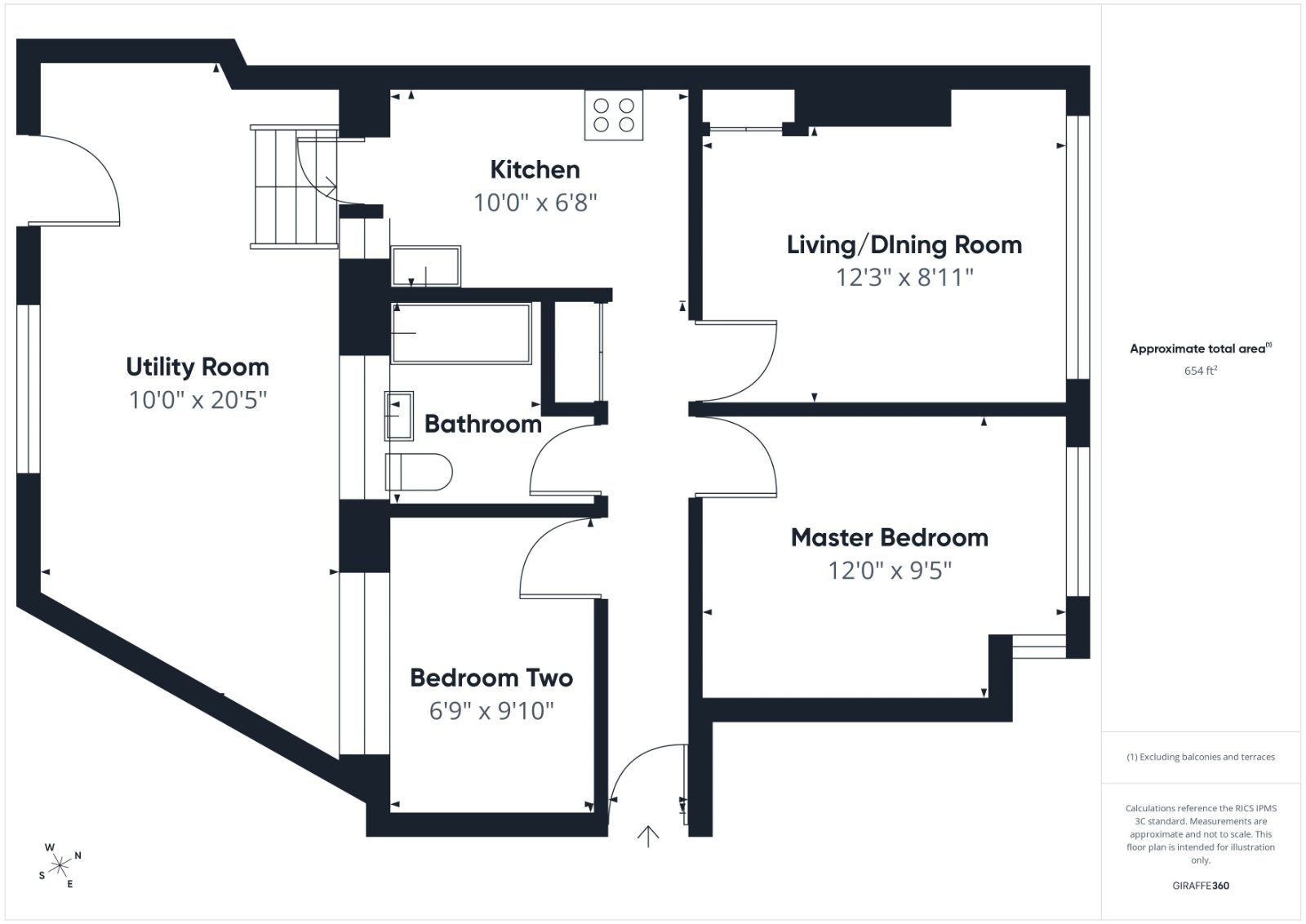 48, Windermere Road, Reading floorplan