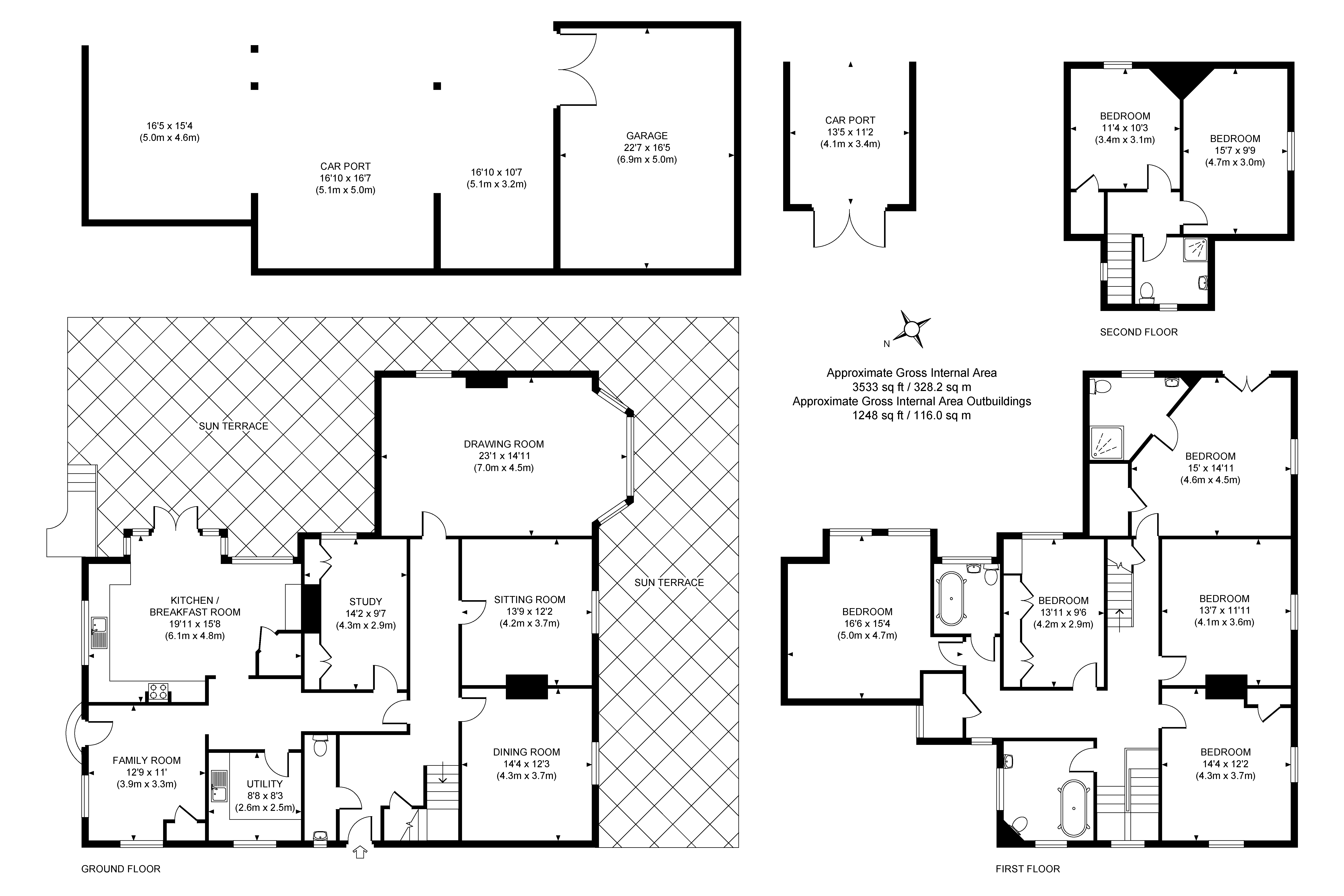 Tanglewood,, Deepcut Bridge Road, Camberley floorplan