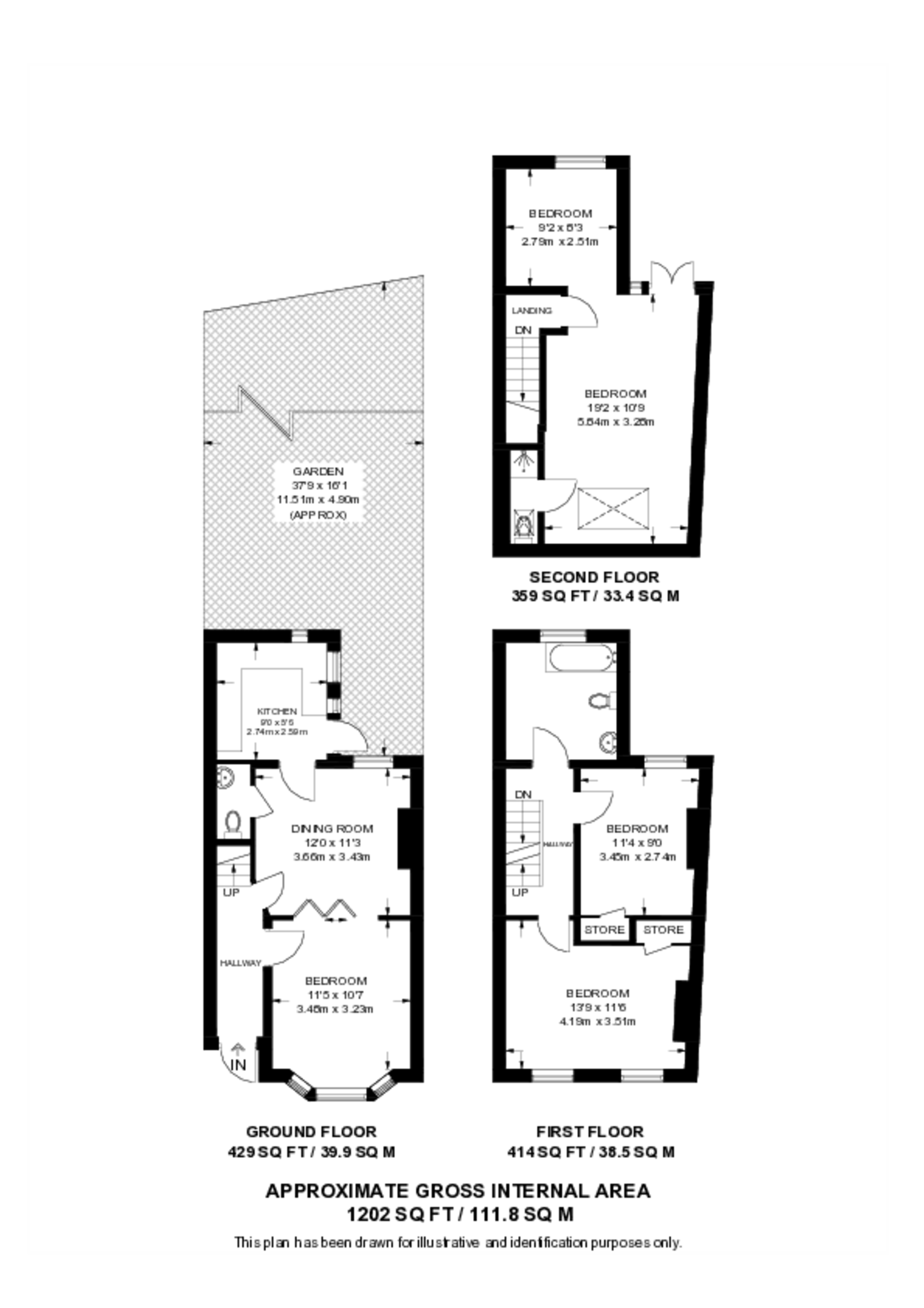 Clonmell Road, N17, Tottenham floorplan
