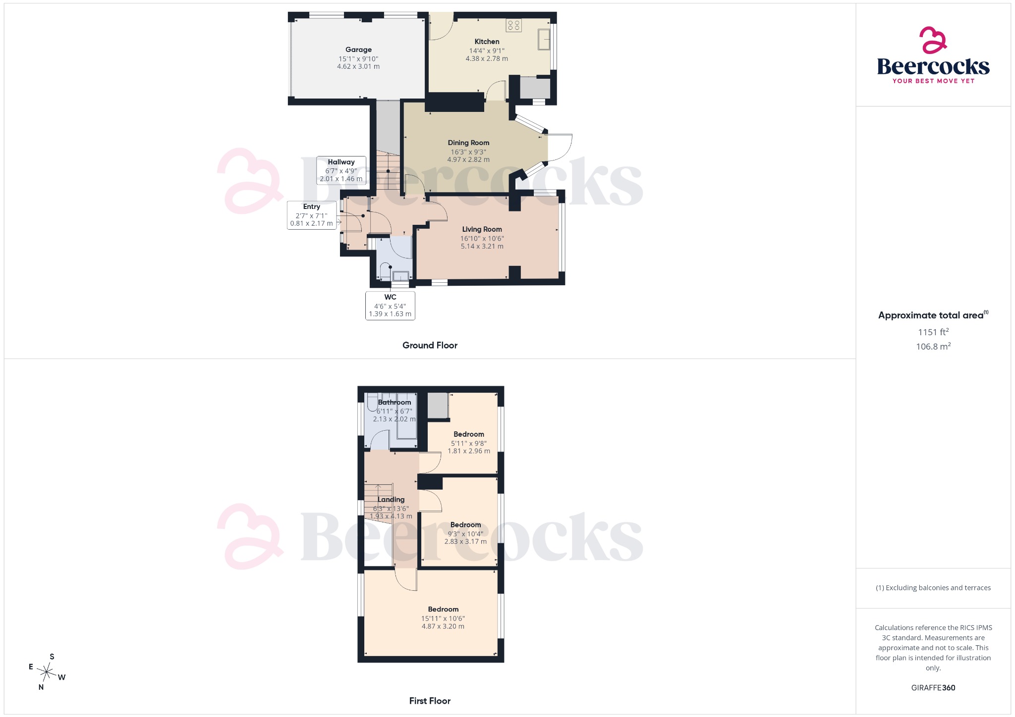 17, Newland Avenue, Driffield,  YO25 6TX floorplan