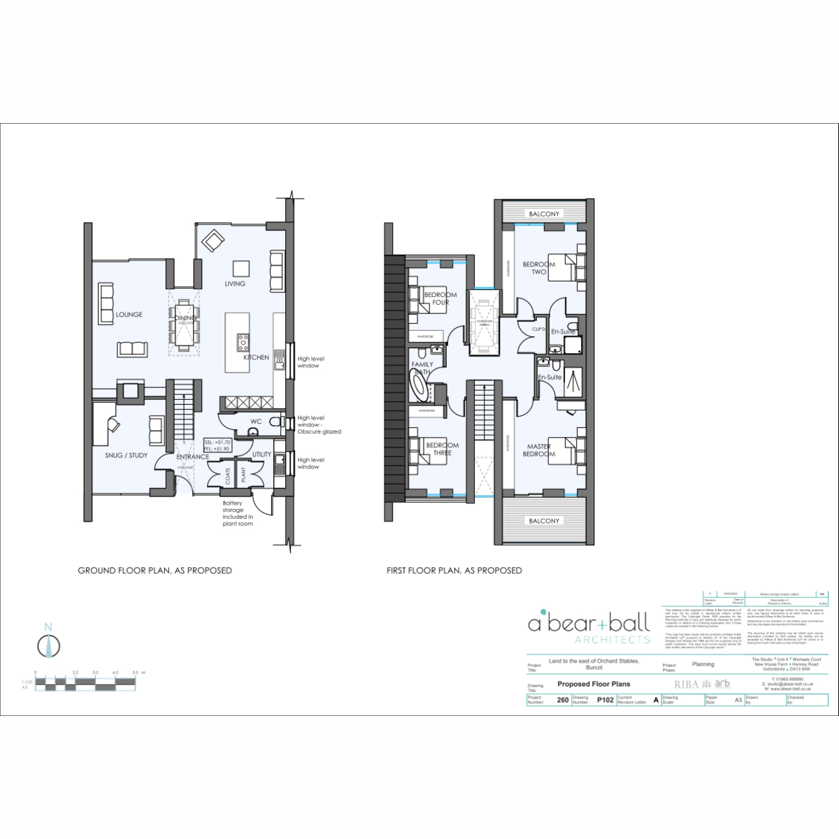 Land to the East of Orchard Stables, Burcot floorplan