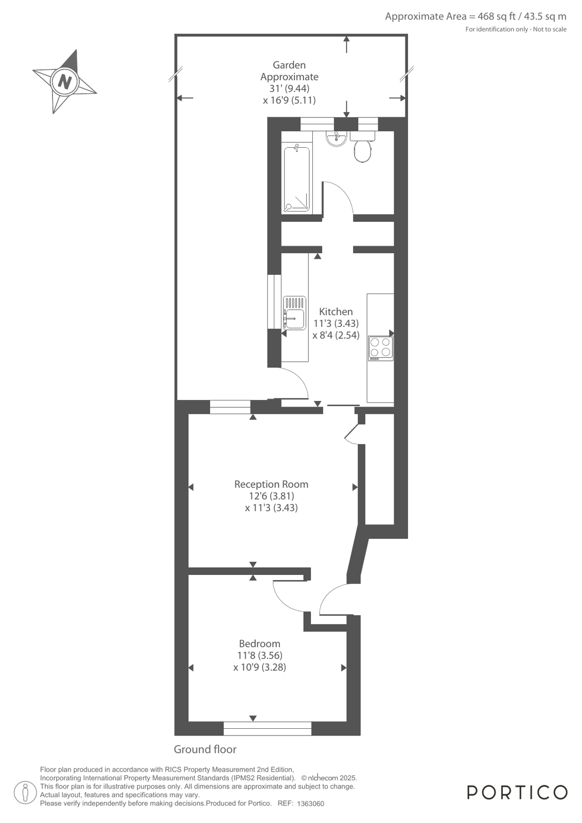 5a, Heyworth Road, Stratford floorplan