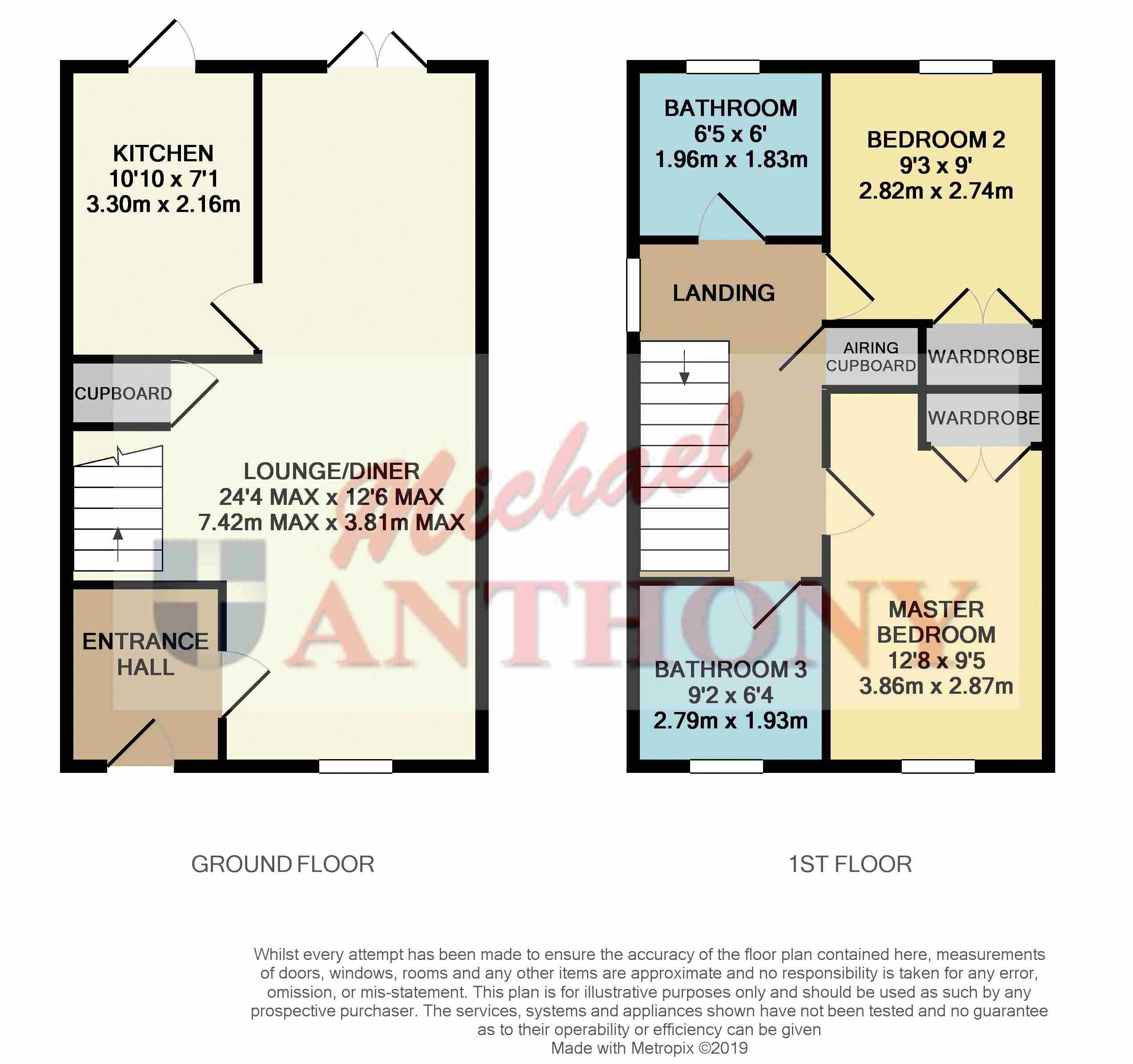 3 Bedrooms Terraced house for sale in Golden Drive, Eaglestone, Milton Keynes MK6