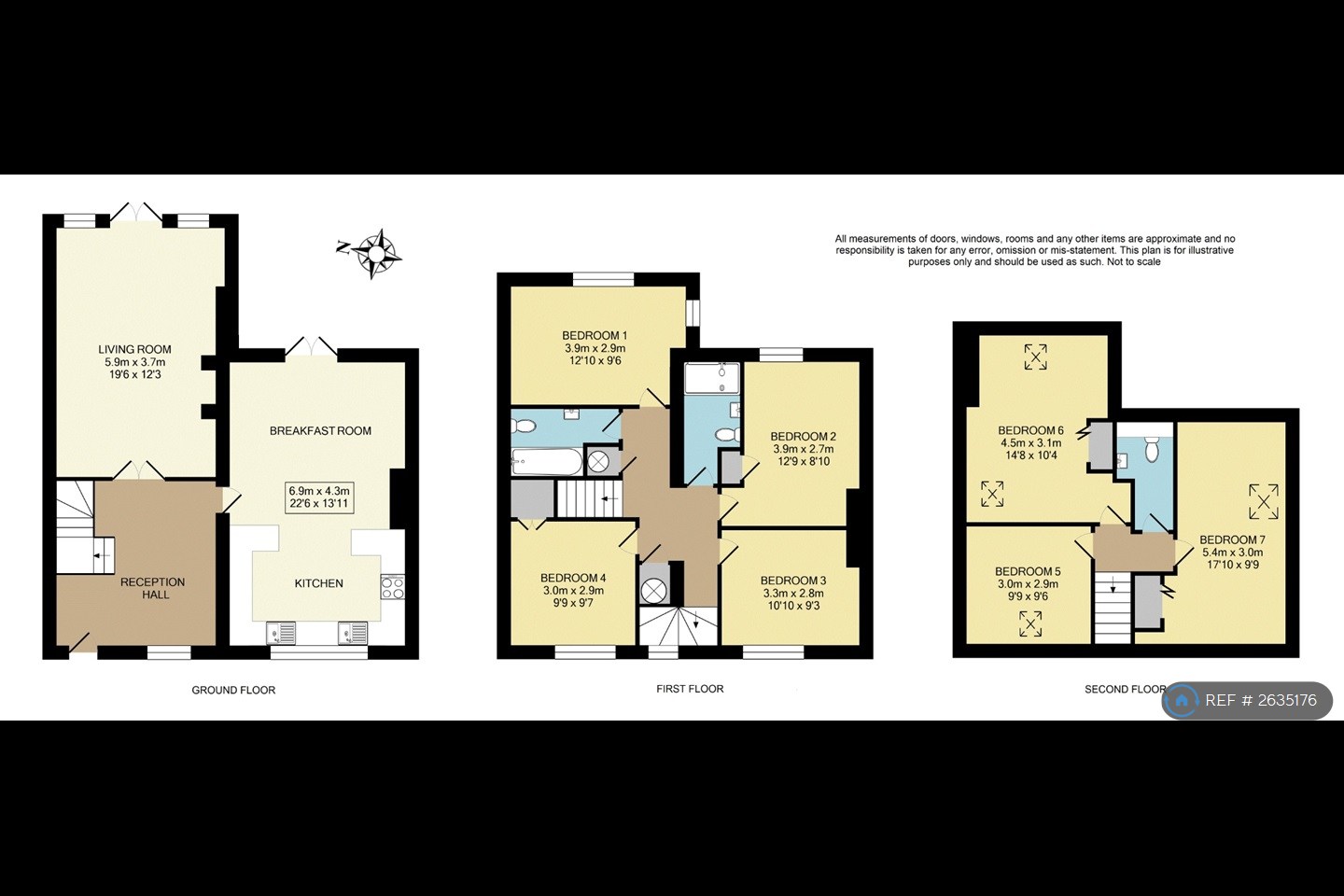 Sherwood, Reading floorplan