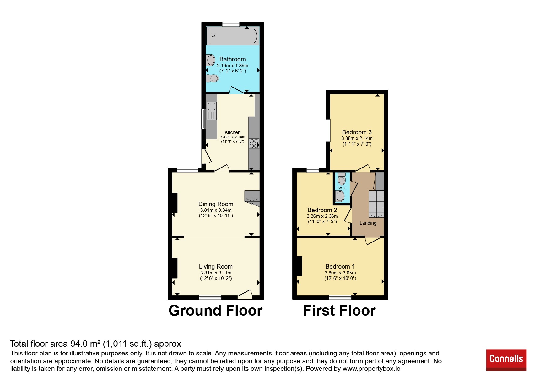 47, Artillery Street, COLCHESTER floorplan