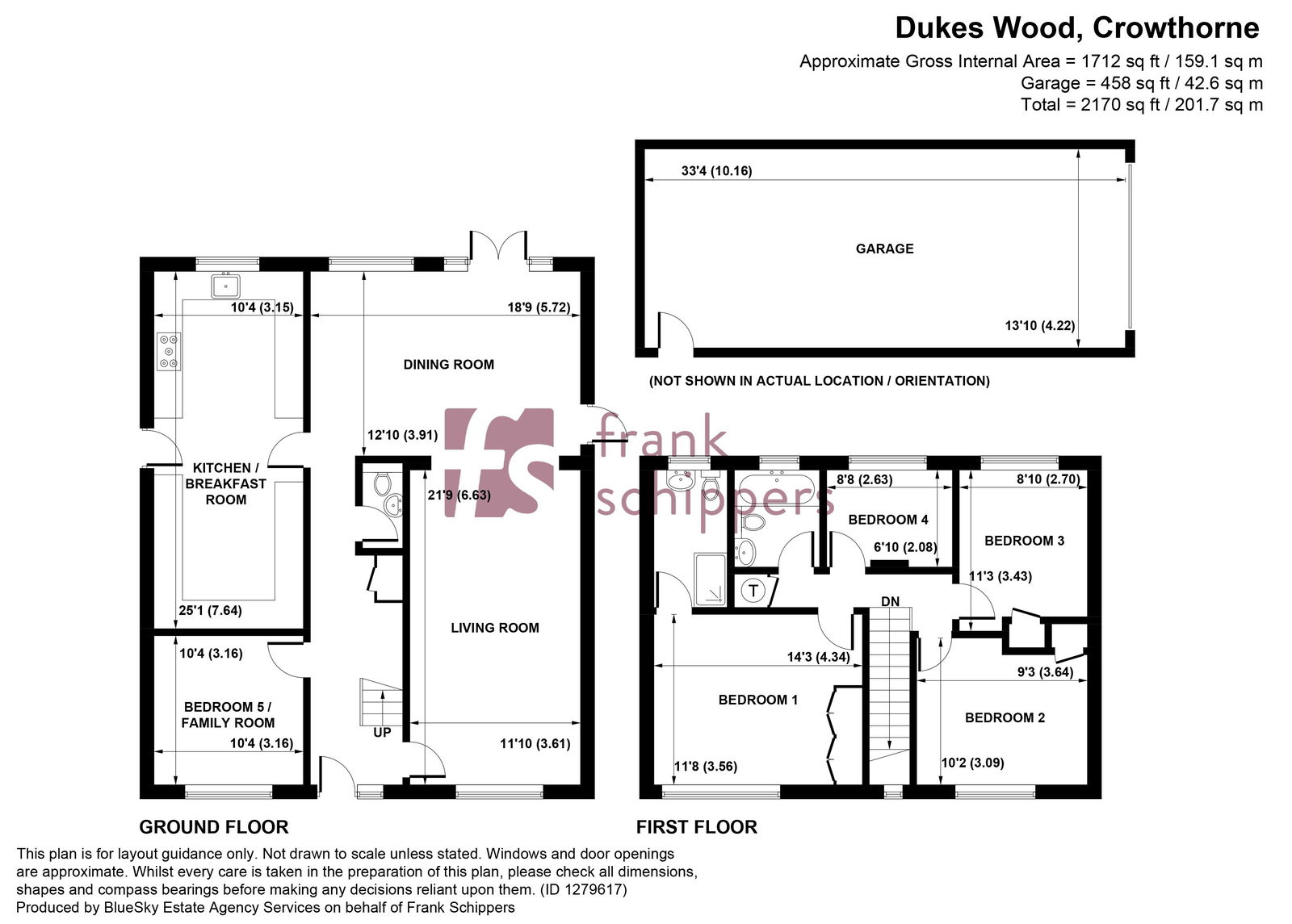 29, Dukes Wood, Crowthorne floorplan