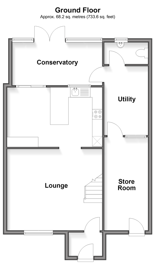 Springfield Close Lavant, Chichester floorplan