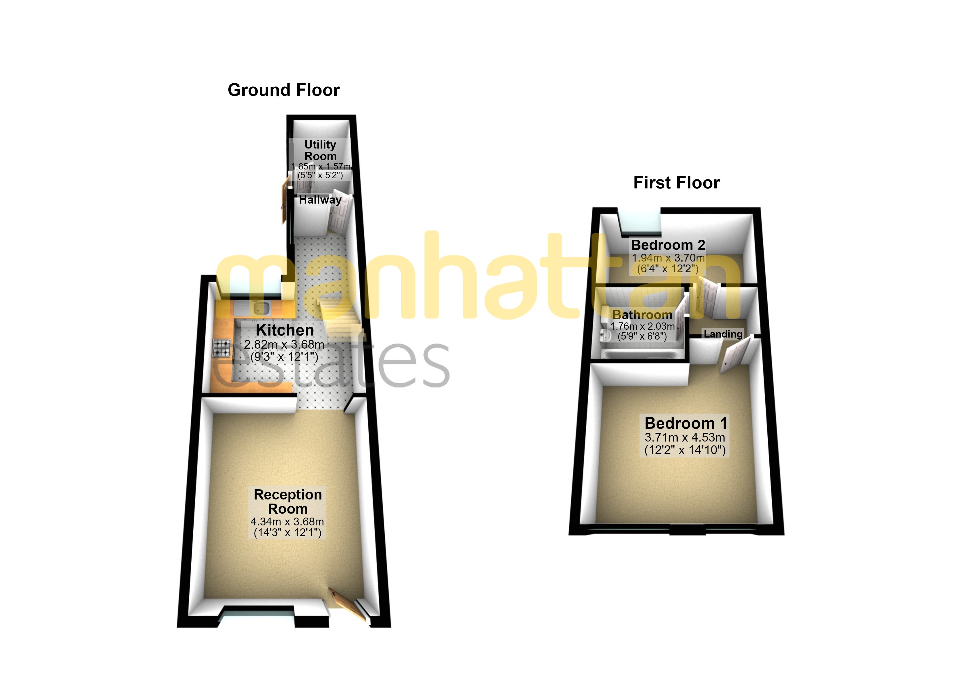 28, Bride Street, Bolton floorplan