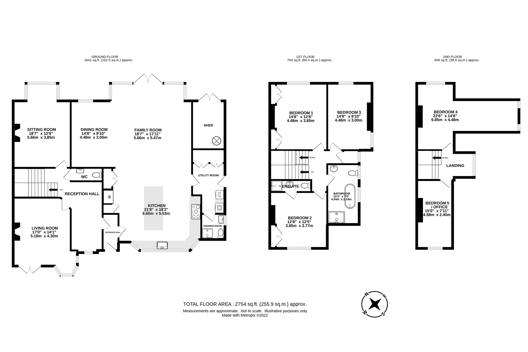 Elm Grove Road, Topsham, Exeter EX3, 5 bedroom semidetached house for