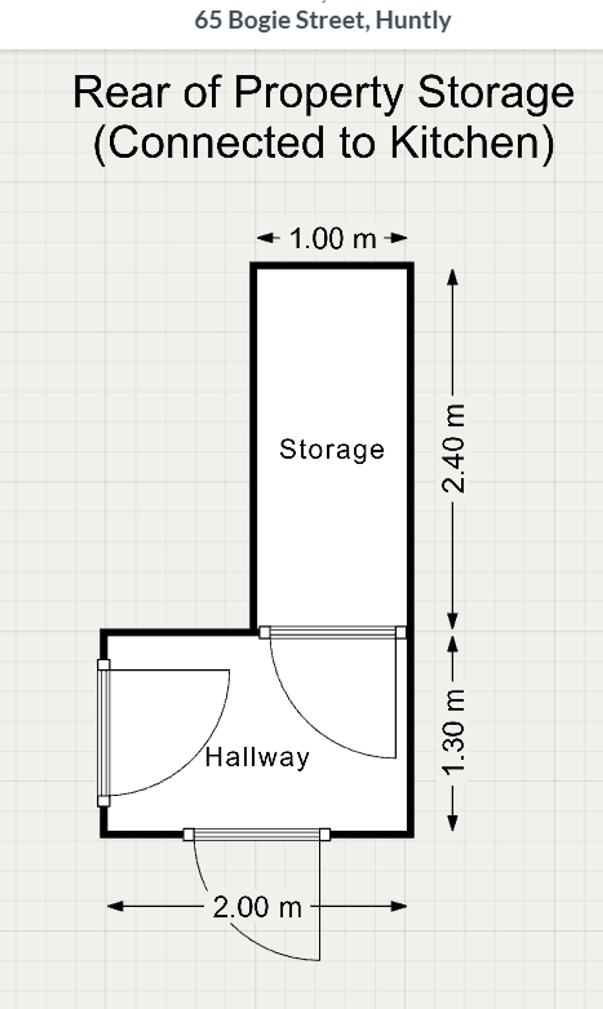 65 Bogie Street, Huntly floorplan