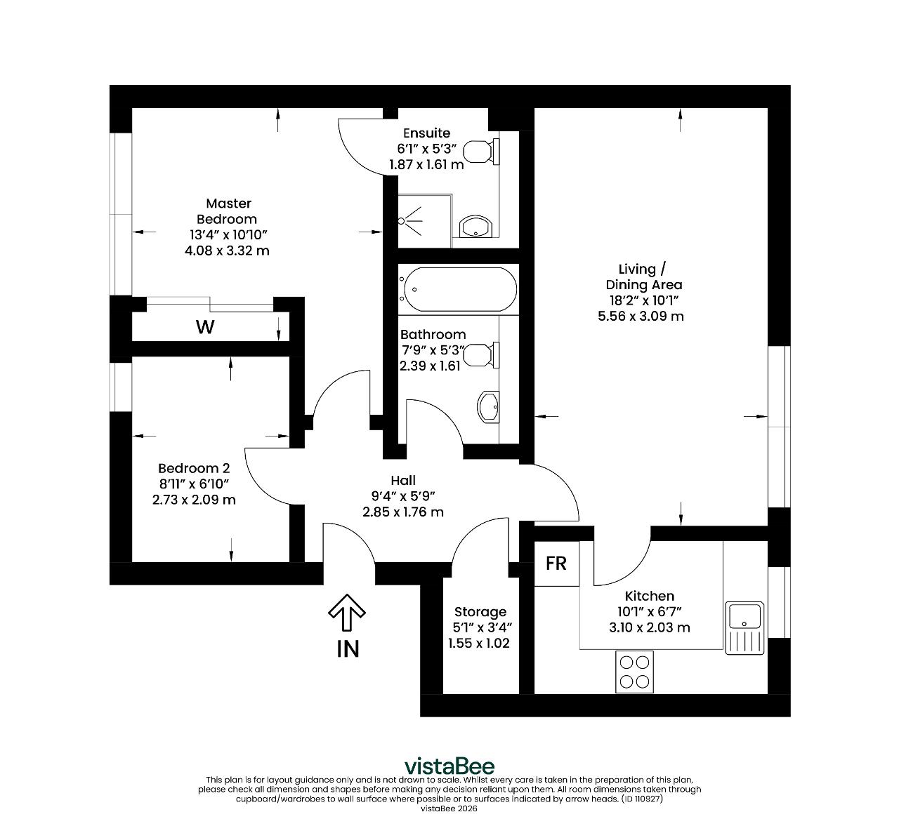 Whitehill Place, Dennistoun floorplan