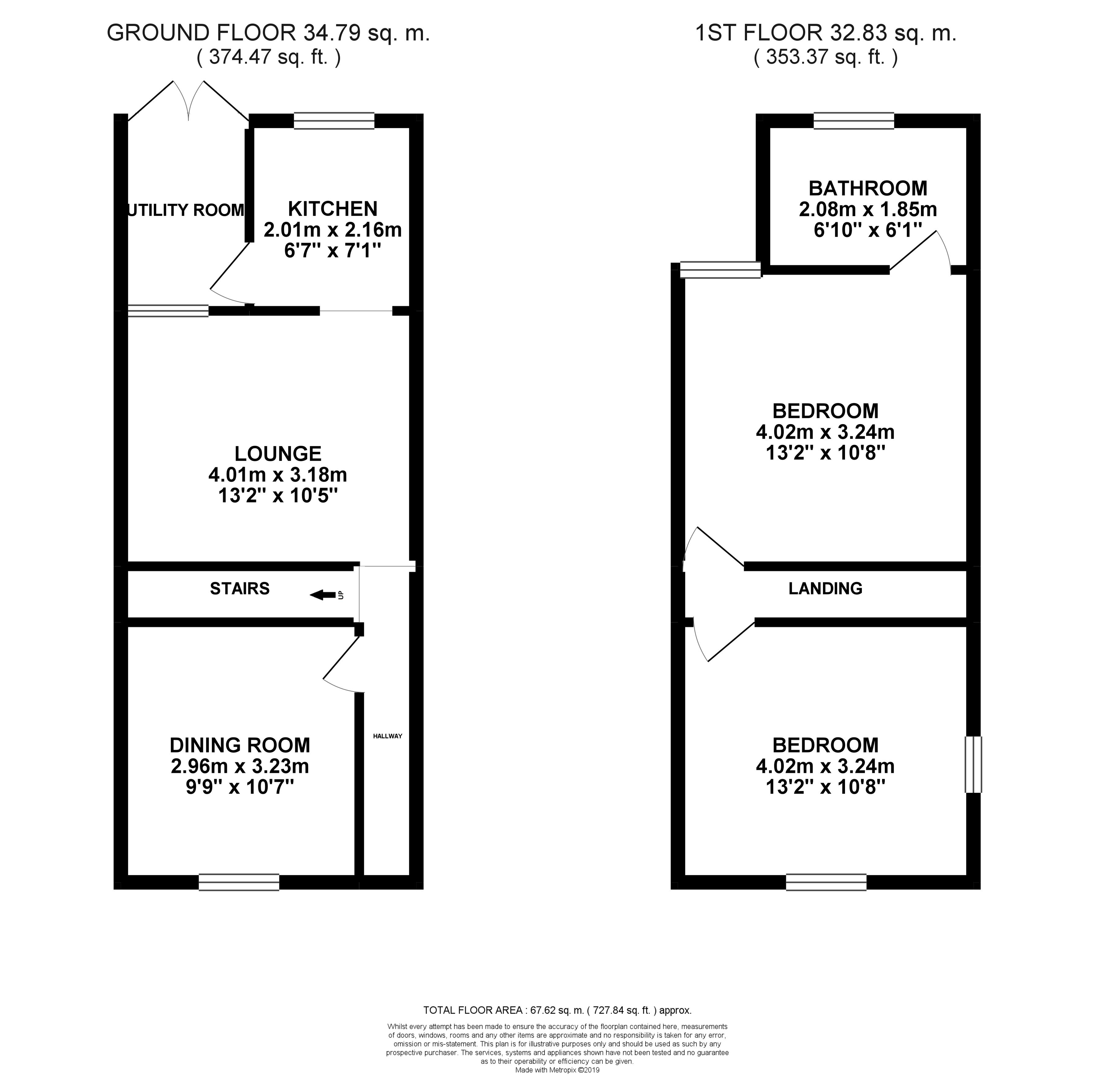 2 Bedrooms Terraced house for sale in Crewe Road, Wheelock, Sandbach CW11