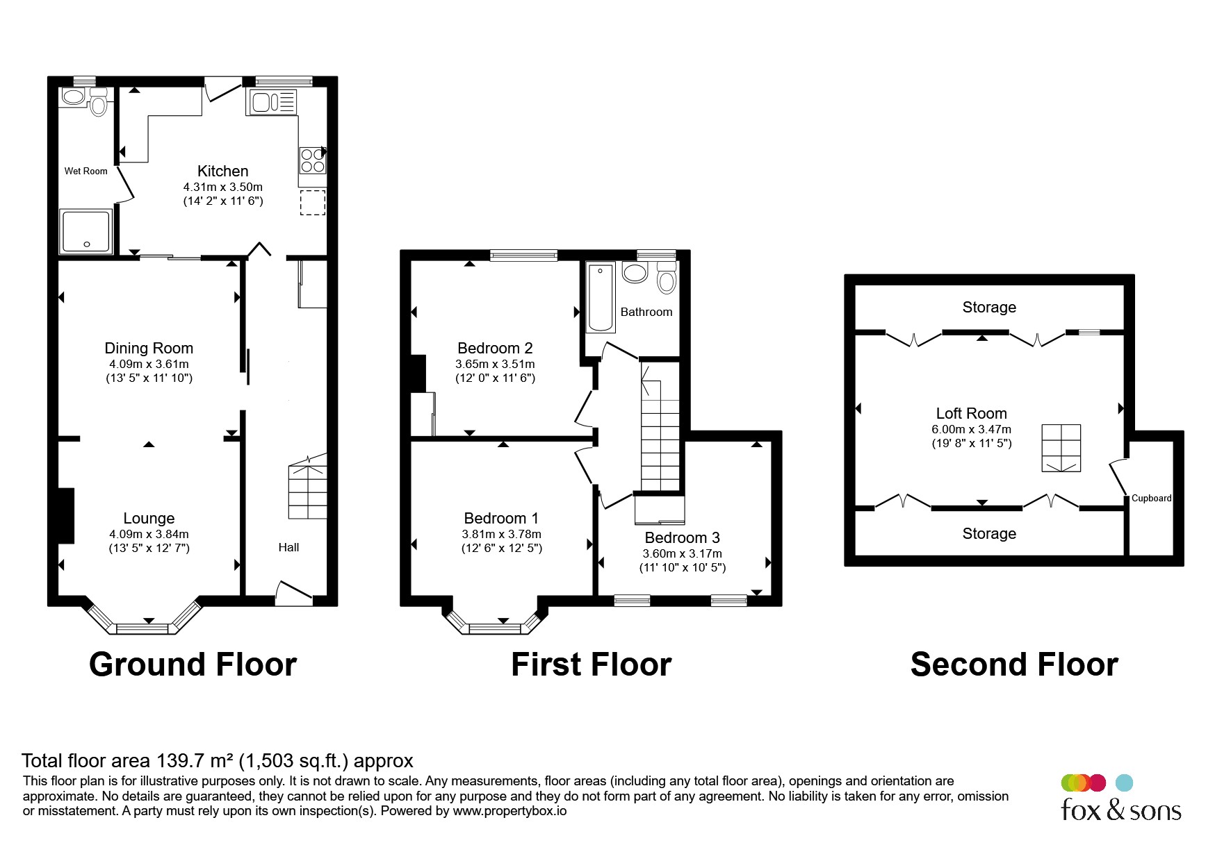 174, Bath Road, BRIDGWATER floorplan