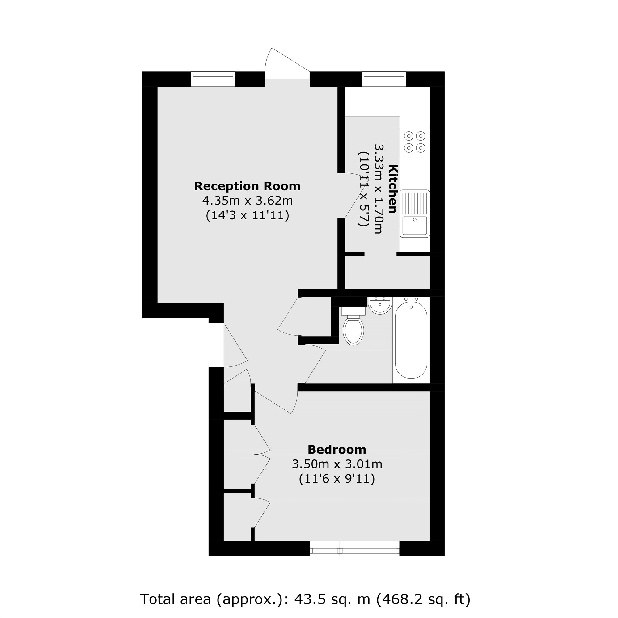 200, Harrowdene Gardens, Teddington floorplan