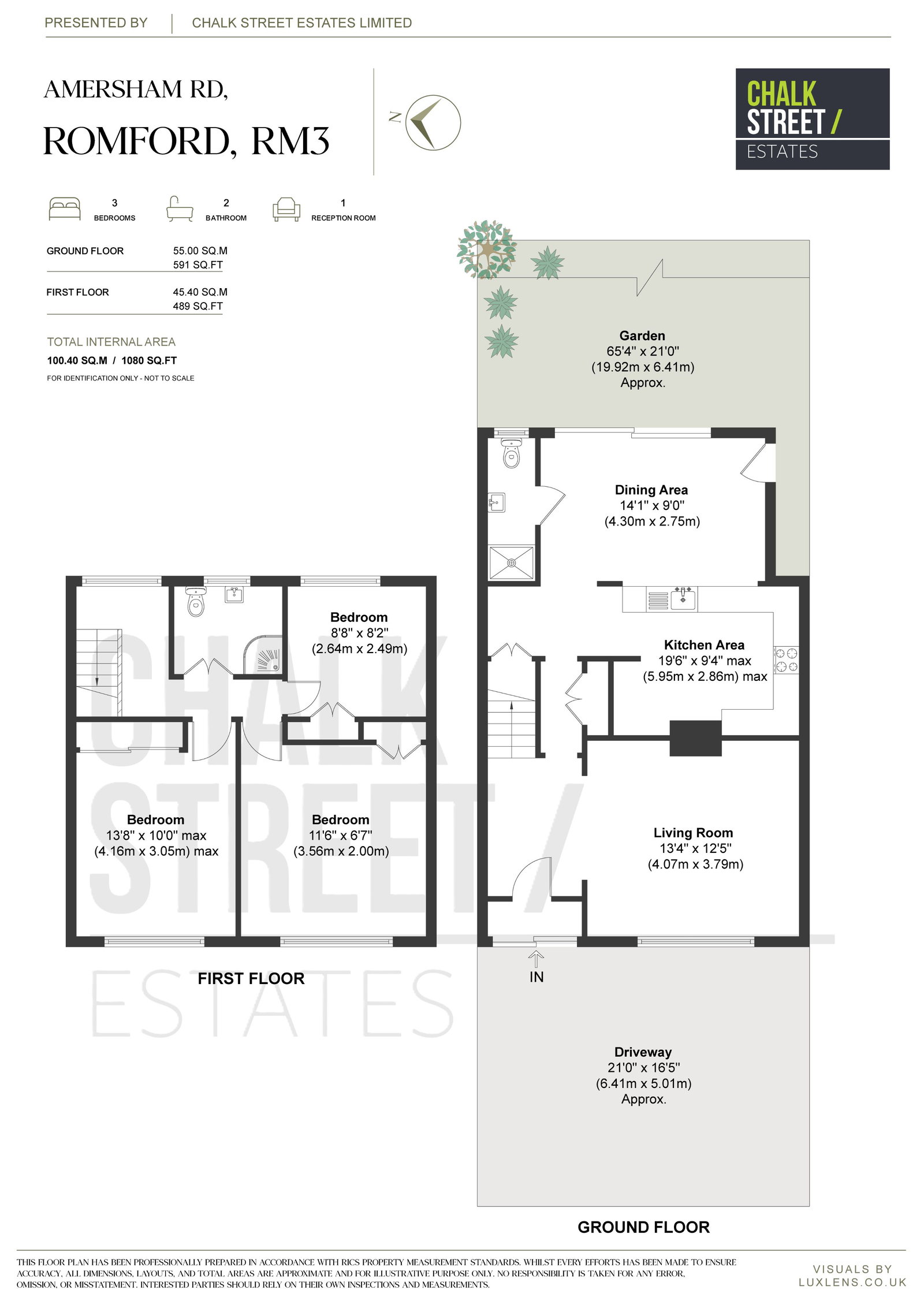 Amersham Road, Romford floorplan
