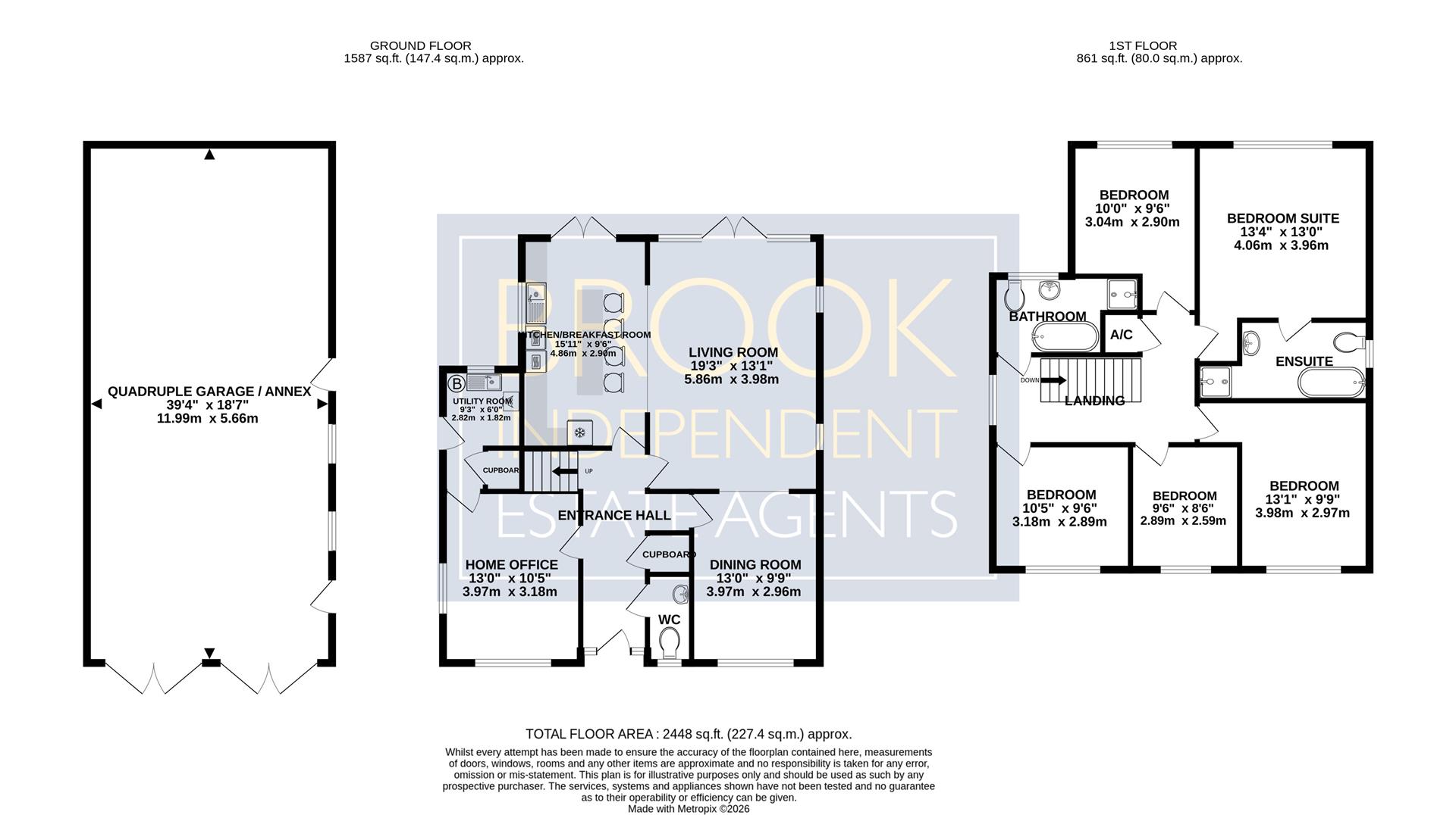 12, Locks Road, Southampton floorplan