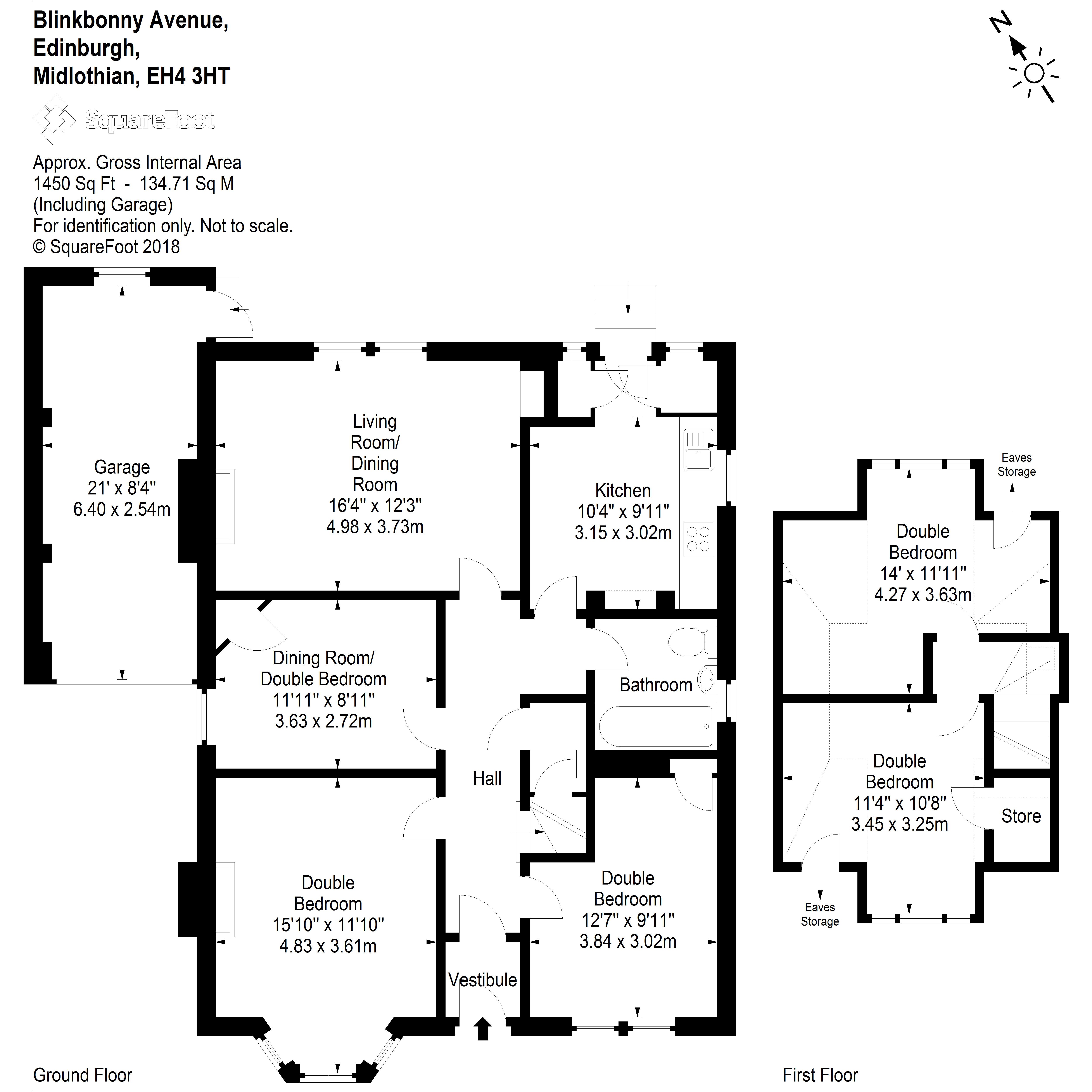 4 Bedrooms Detached house for sale in 11 Blinkbonny Avenue, Edinburgh EH4