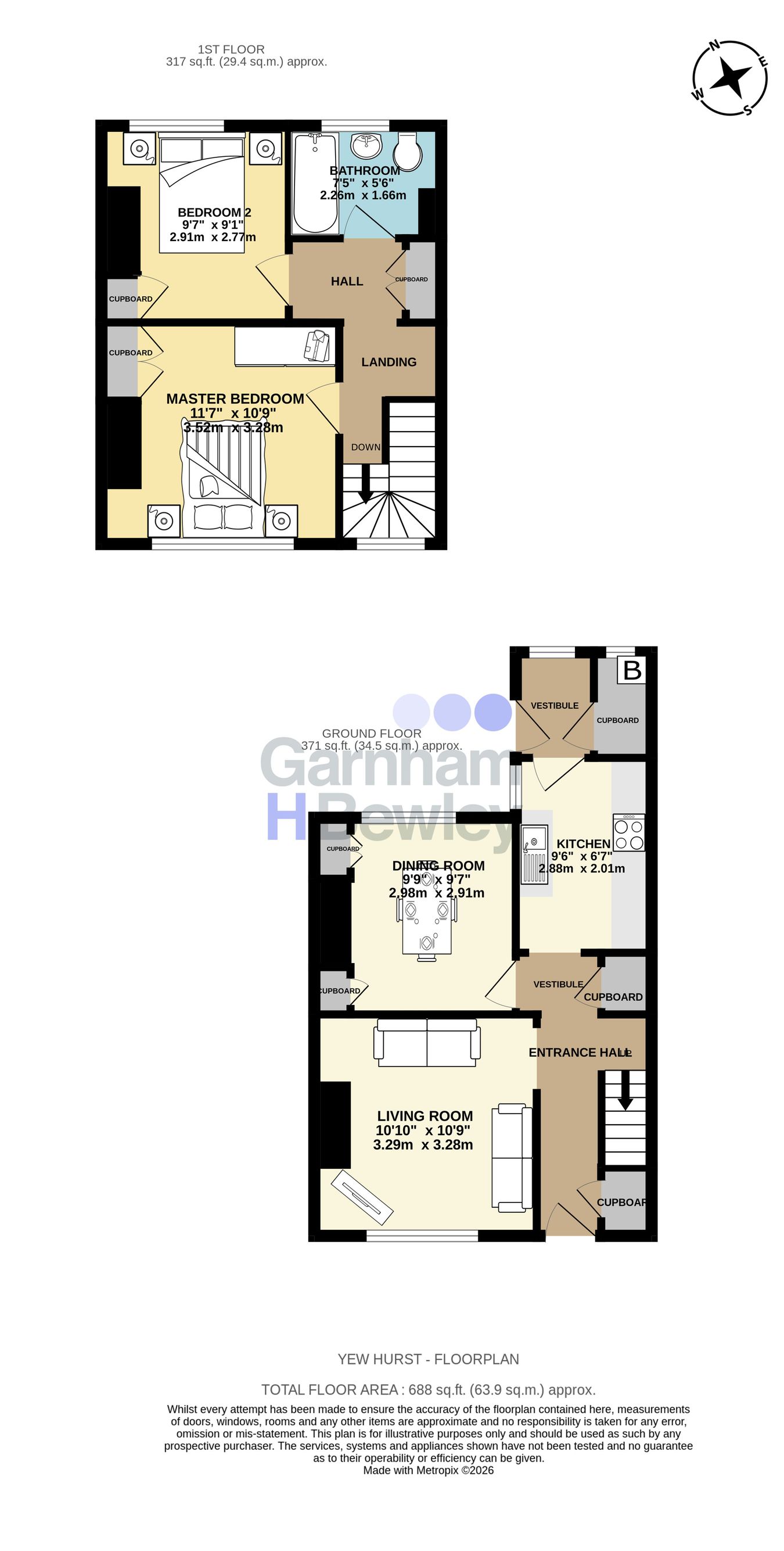 Coombe Hill Road, East Grinstead floorplan