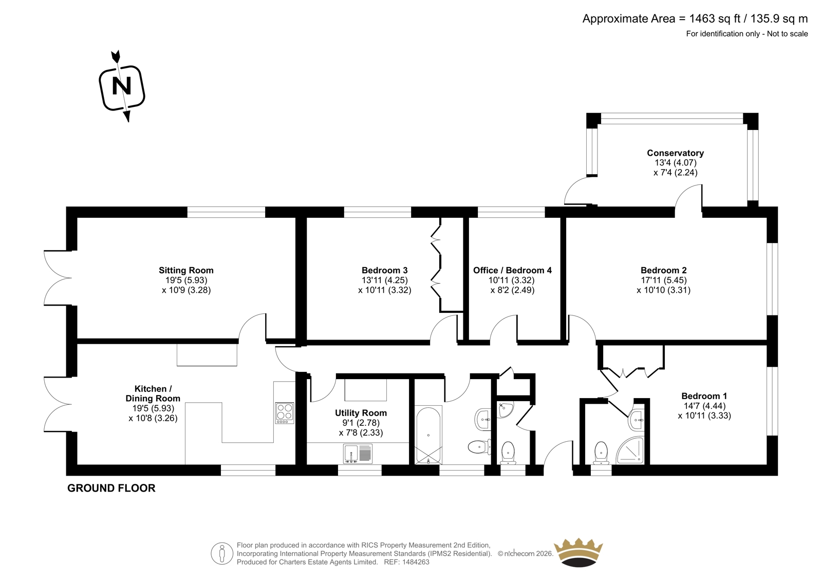 Kislingbury, 40, Church Lane, Winchester floorplan