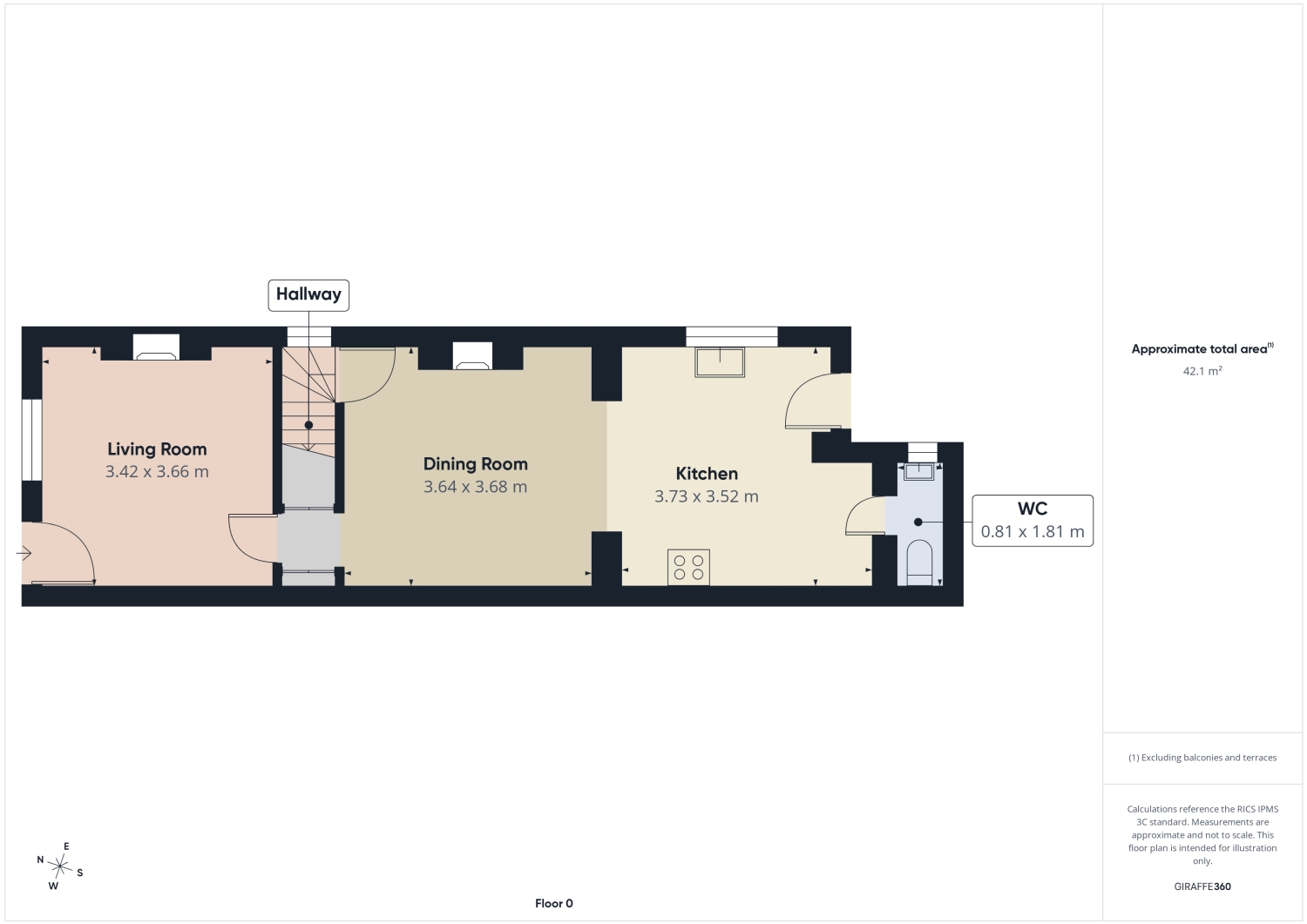 87, Coventry Road, Hinckley floorplan
