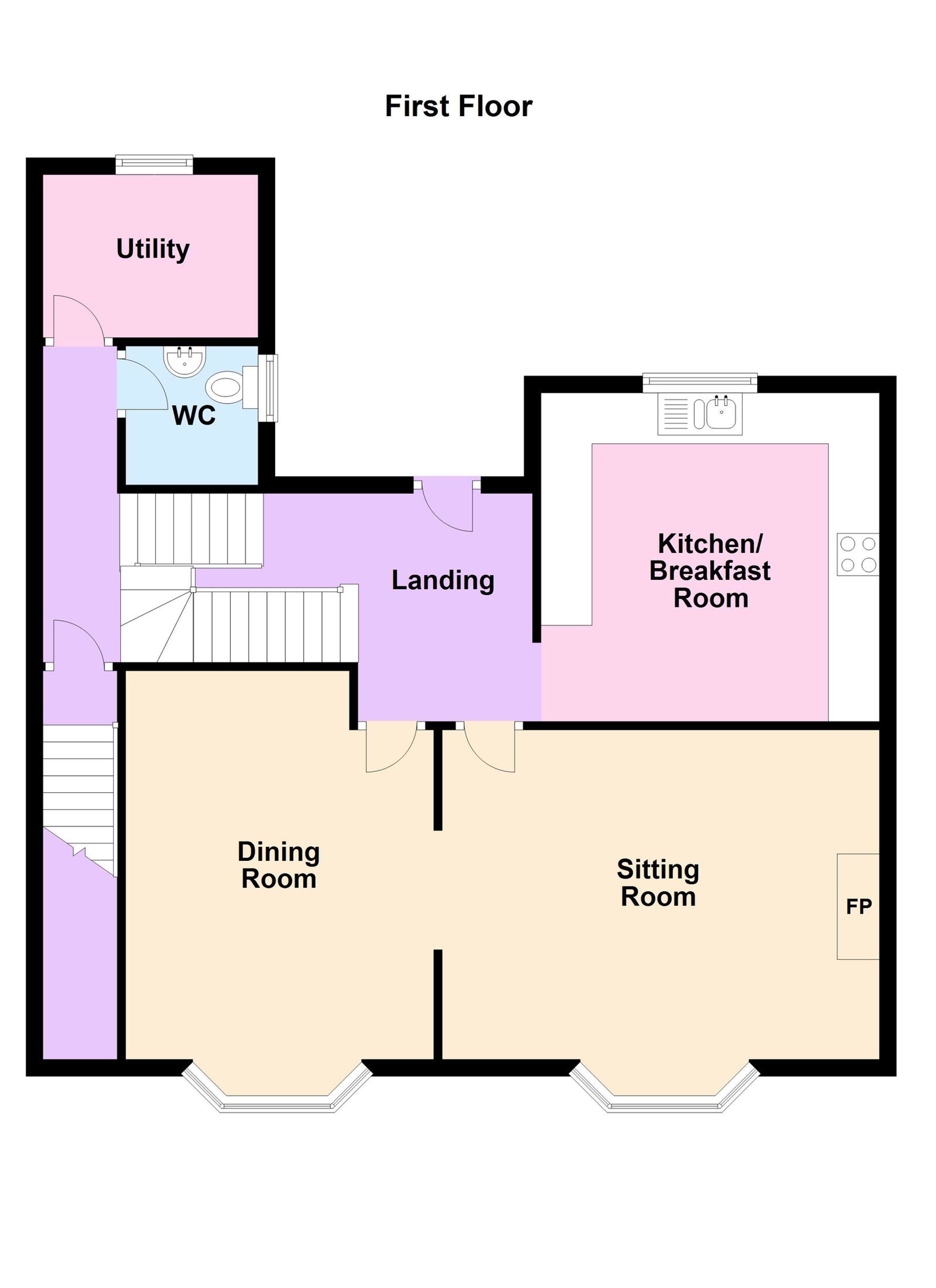 Saltwood House South Parade, Tenby floorplan
