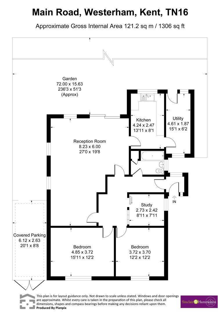 450, Main Road, Westerham floorplan