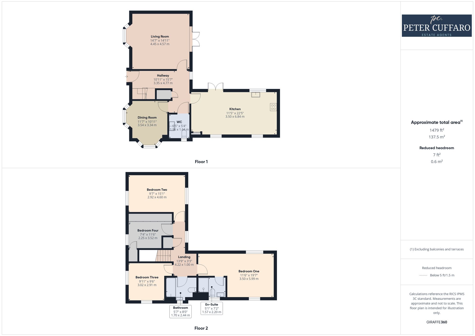 2 Elmer Close, Hoddesdon floorplan